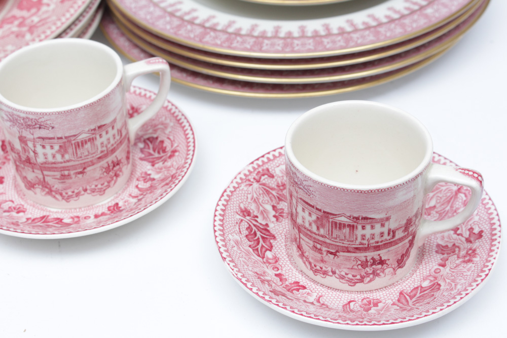 Coordinated Porcelain Tableware