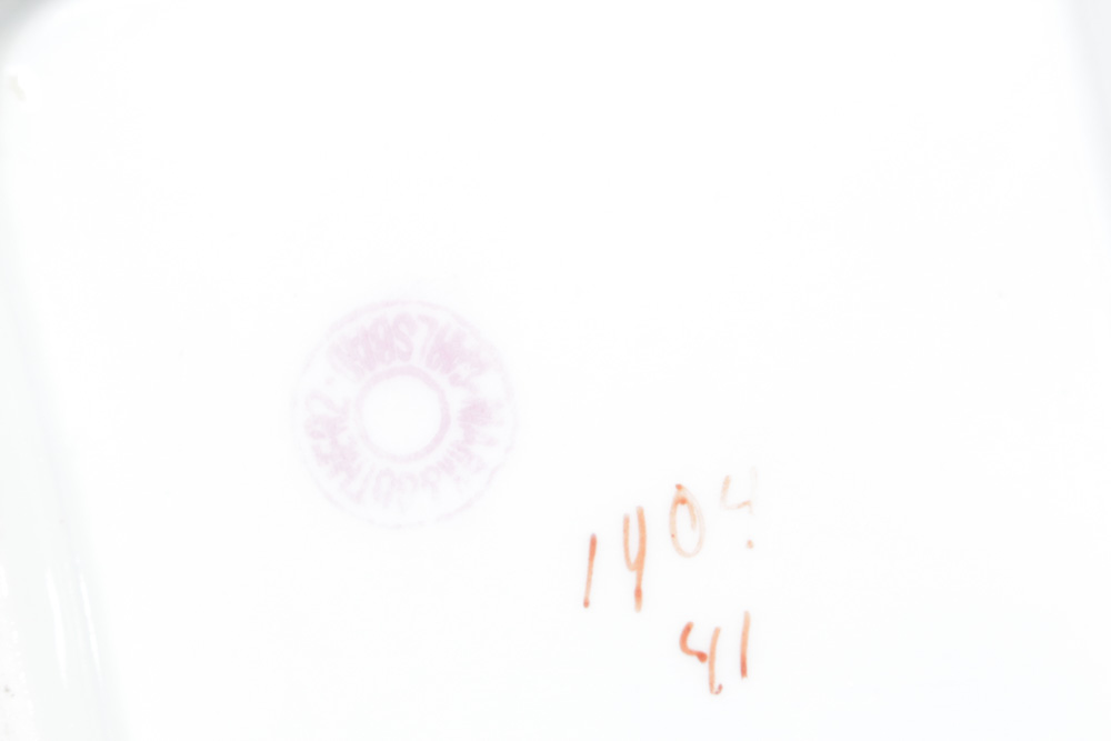 Coordinated Porcelain Tableware