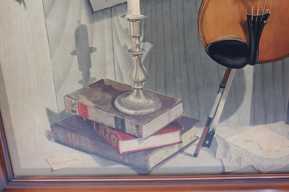 After Ernest Albert Land Giclee "Two Bows"