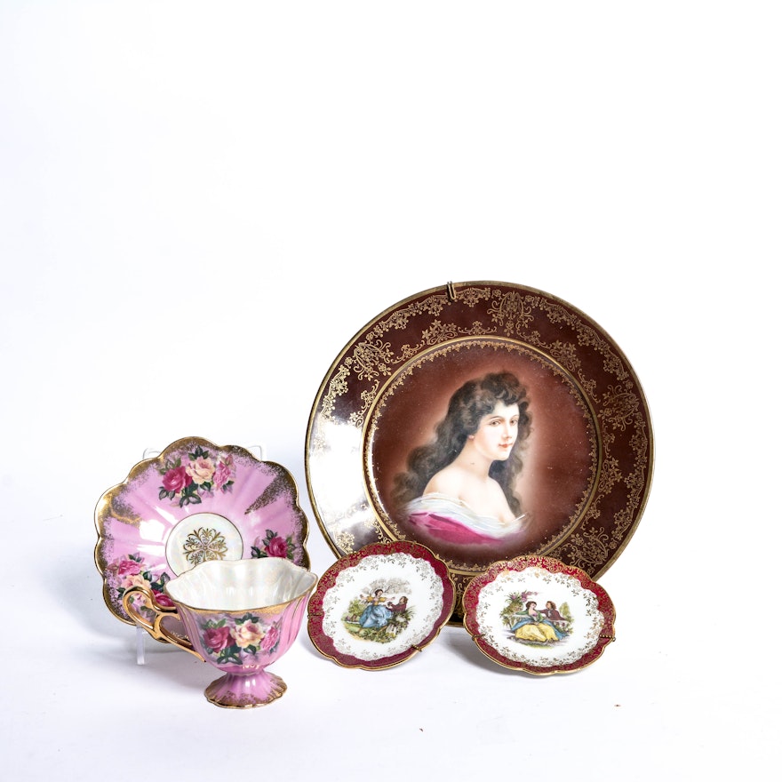 Collection of Ornate Fine China