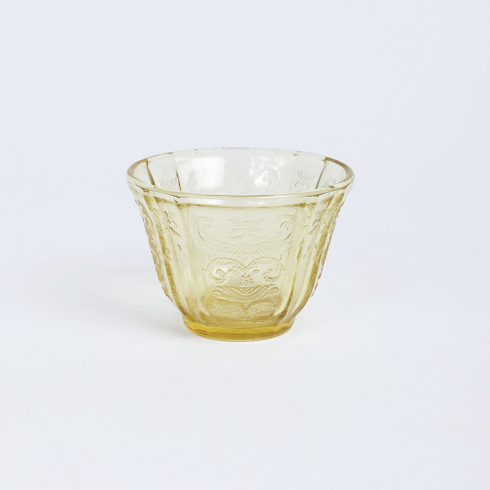 Assortment of Amber Glassware in "Madrid Amber" by Federal Glass