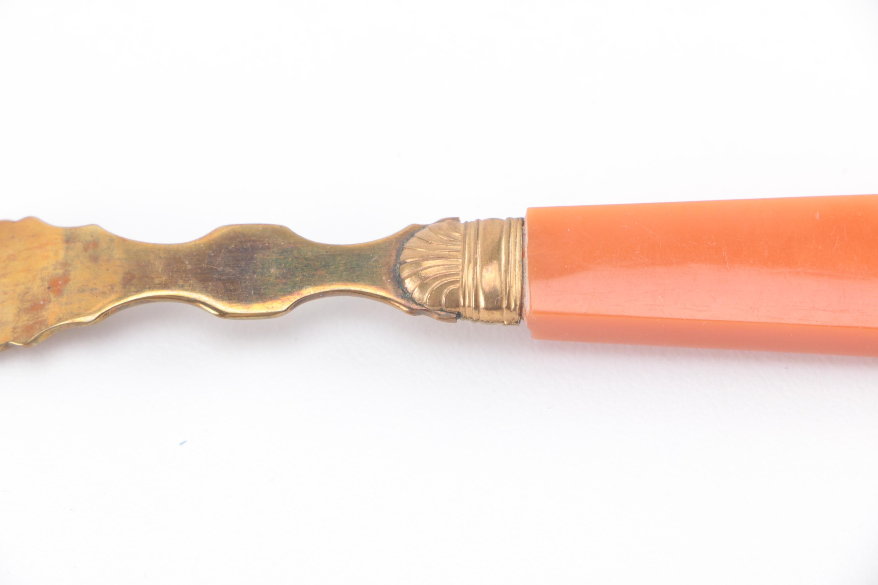 Vintage Cocktail Fork and Knife Set