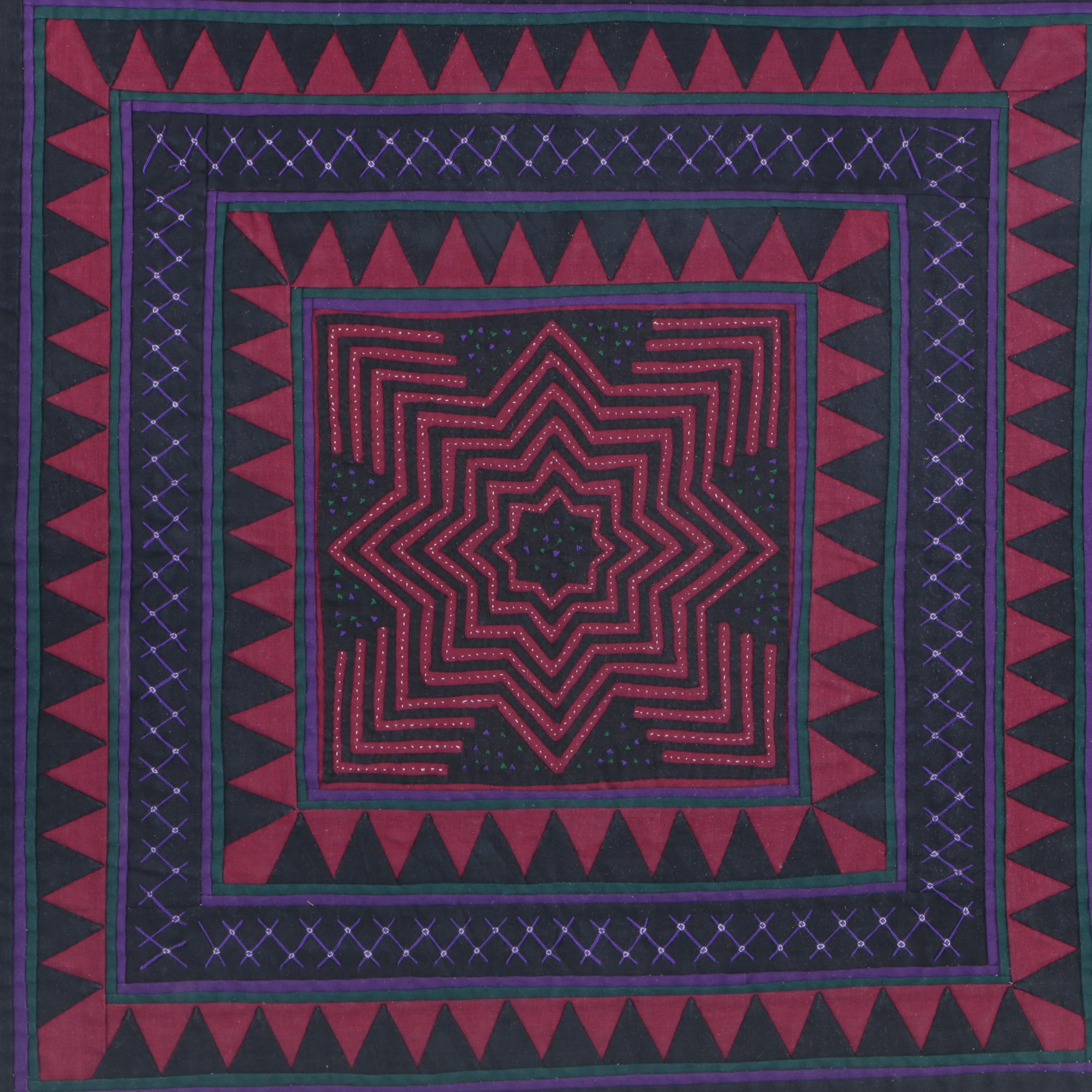 Hmong Reverse Applique Textile