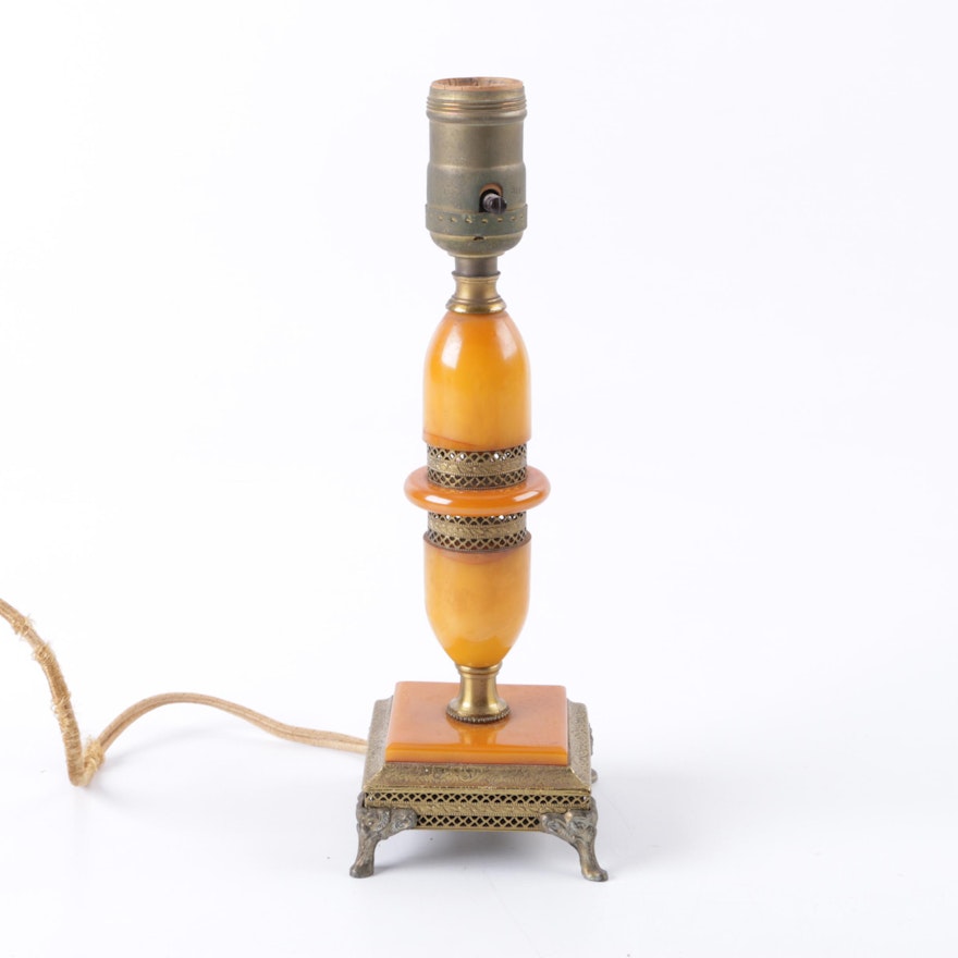 Vintage Bakelite Accent Lamp