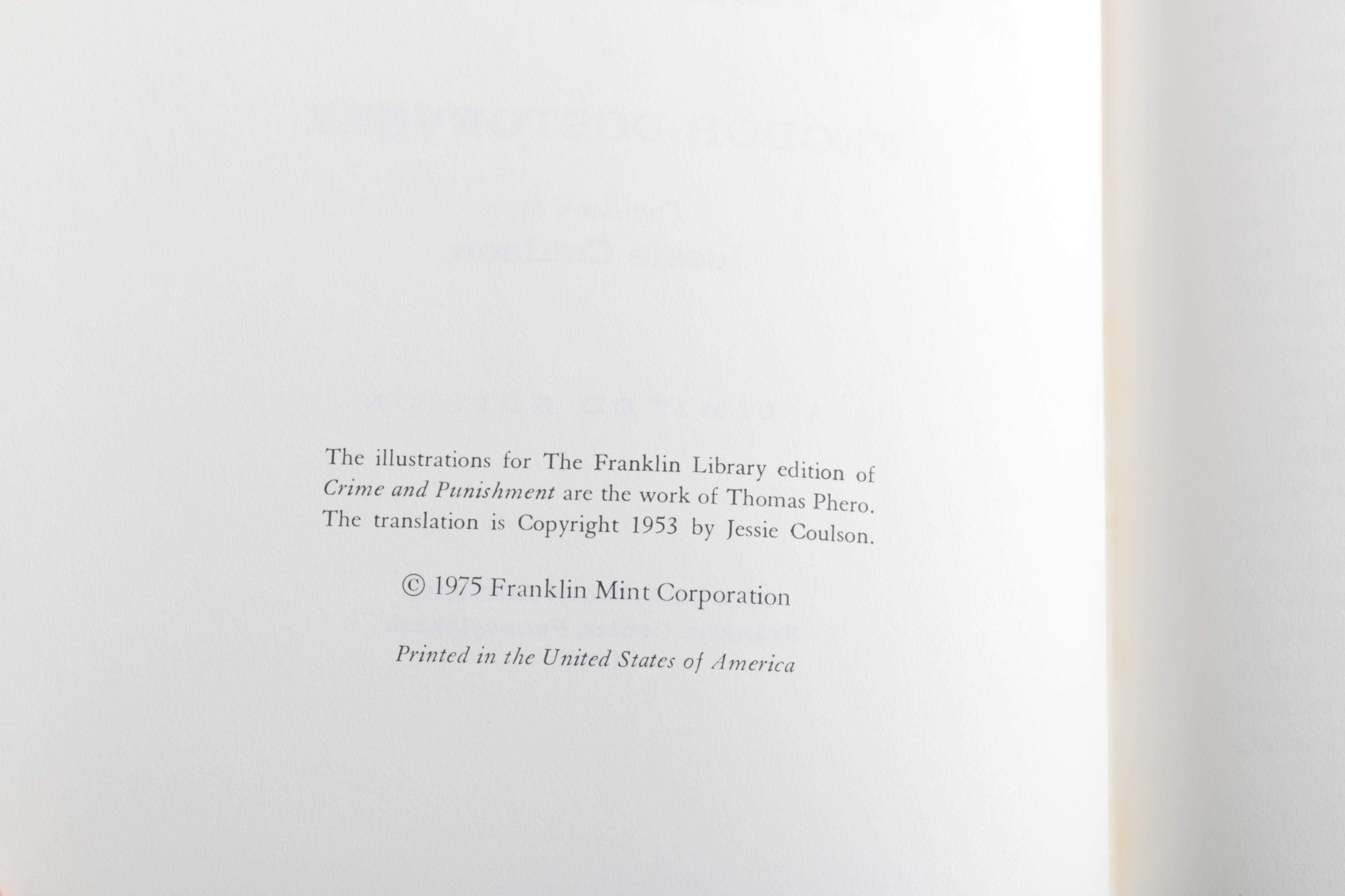 Franklin Library Edition Books