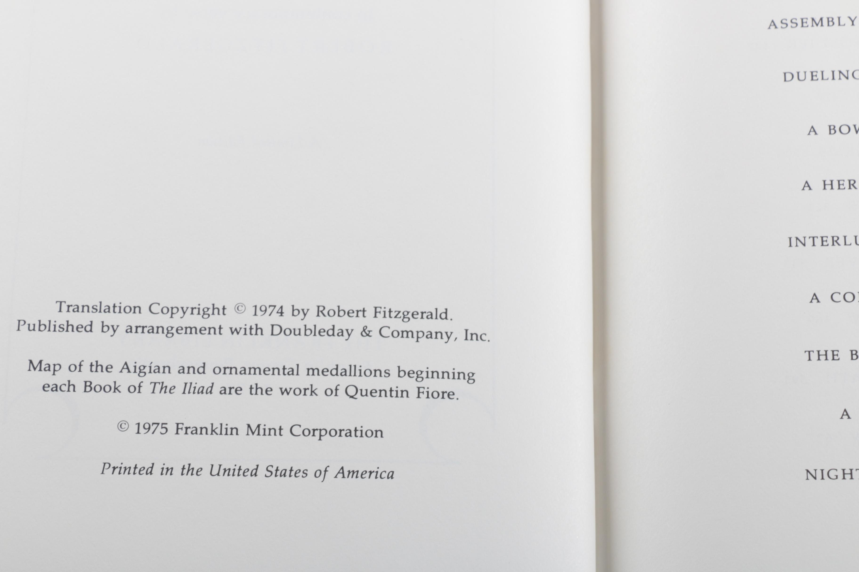 Franklin Library Edition Books