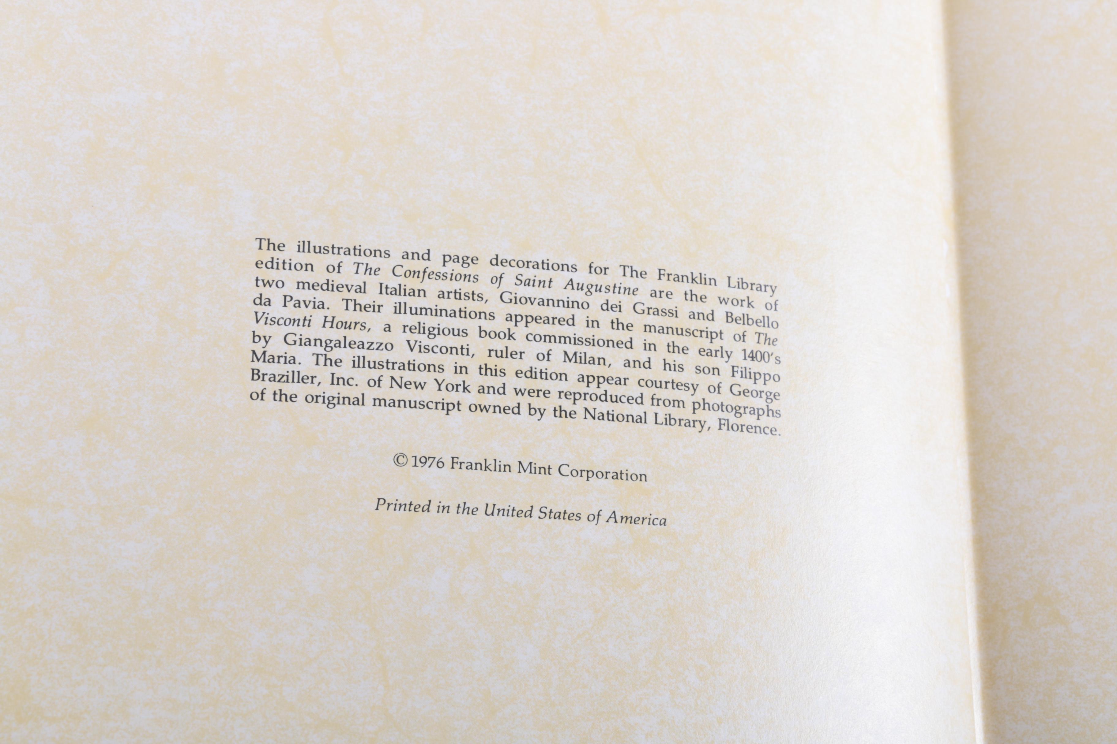 Franklin Library Edition Books