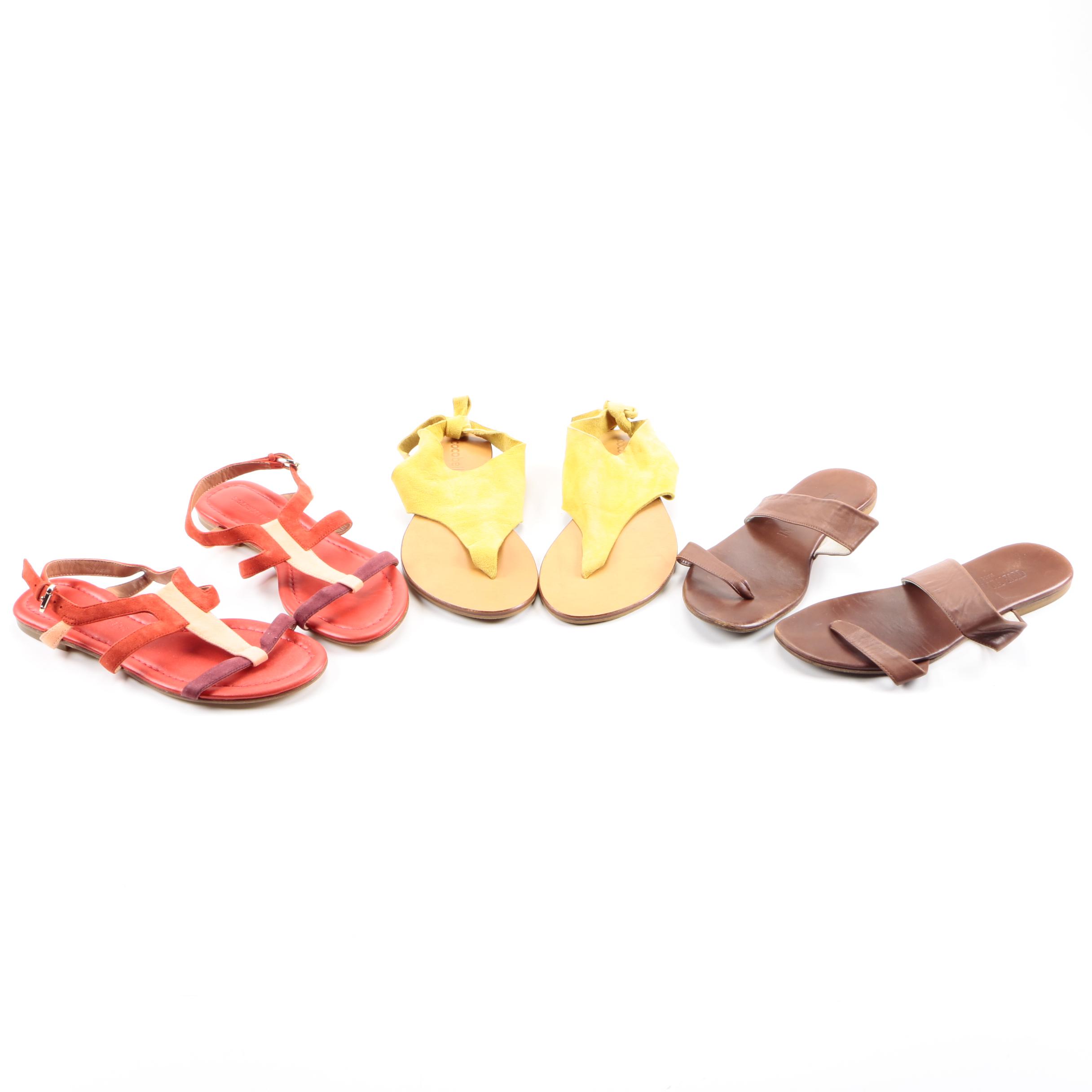 Assortment of Sandals featuring Giorgio Armani and Sigerson Morrison