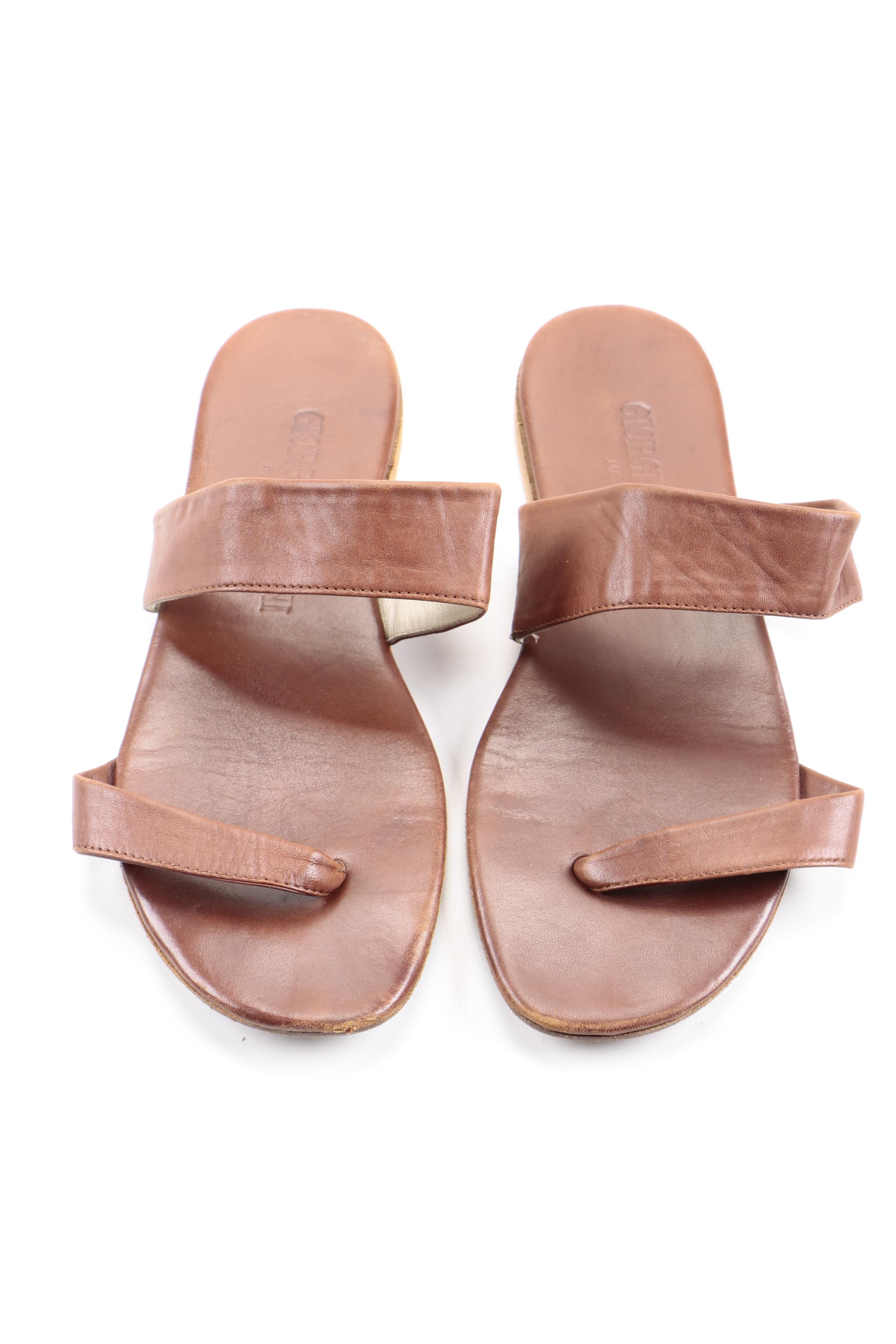 Assortment of Sandals featuring Giorgio Armani and Sigerson Morrison