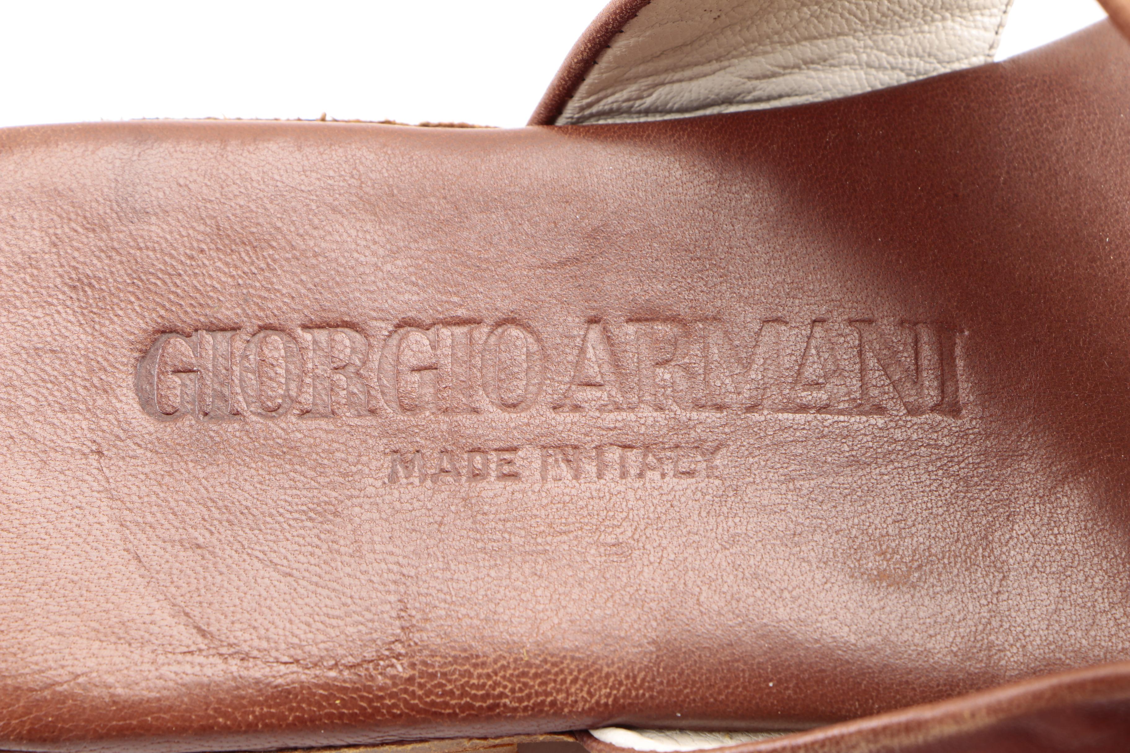 Assortment of Sandals featuring Giorgio Armani and Sigerson Morrison