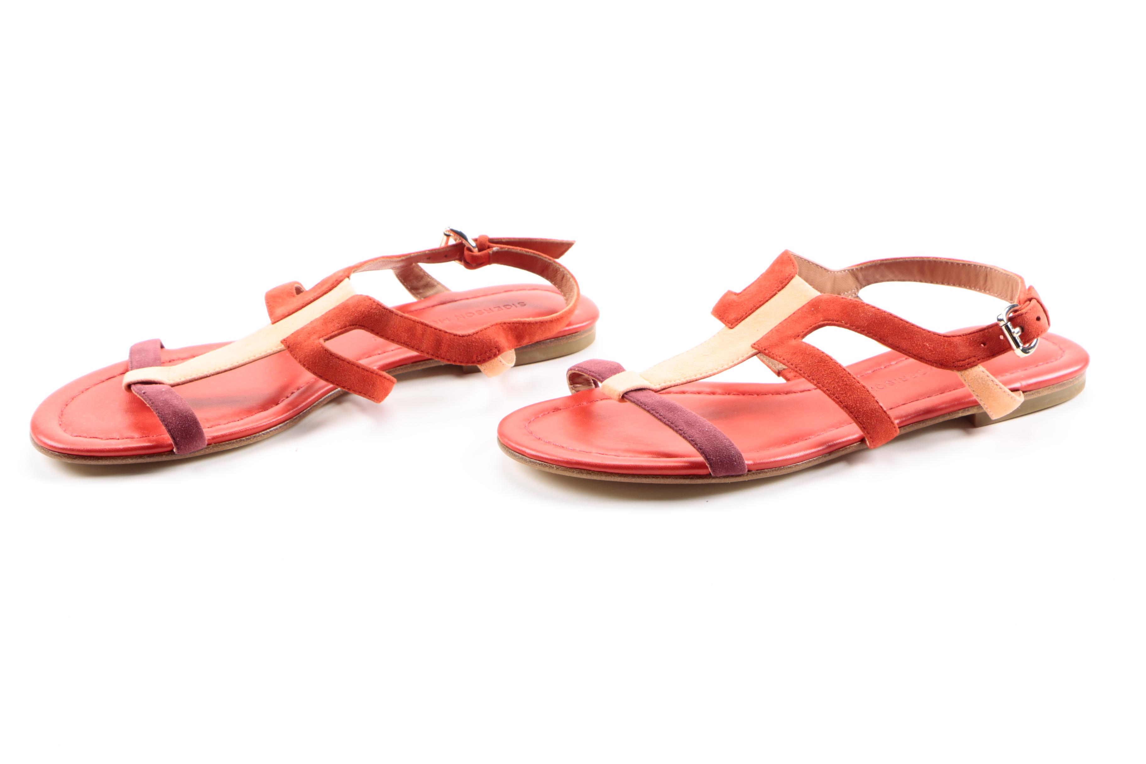 Assortment of Sandals featuring Giorgio Armani and Sigerson Morrison