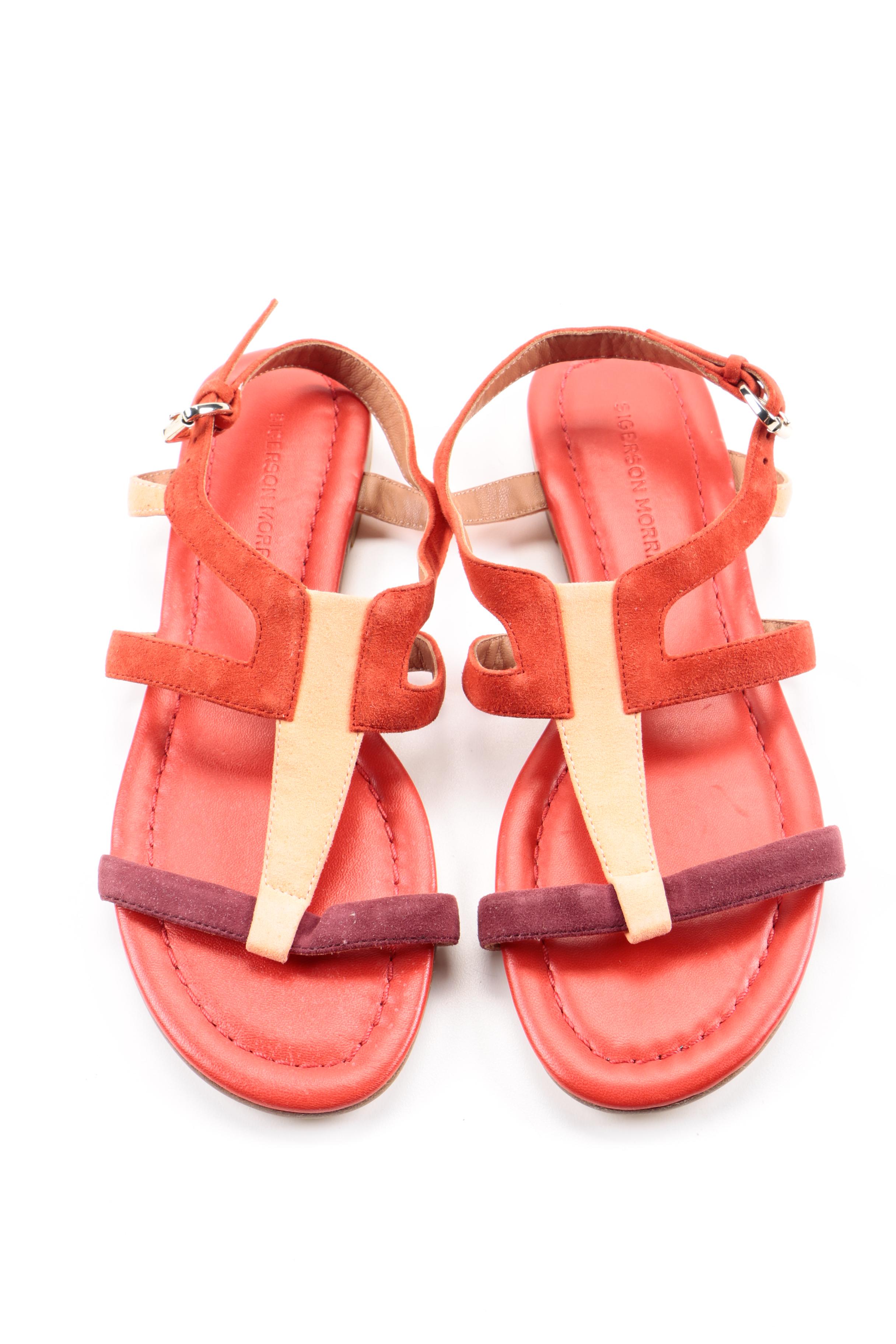 Assortment of Sandals featuring Giorgio Armani and Sigerson Morrison