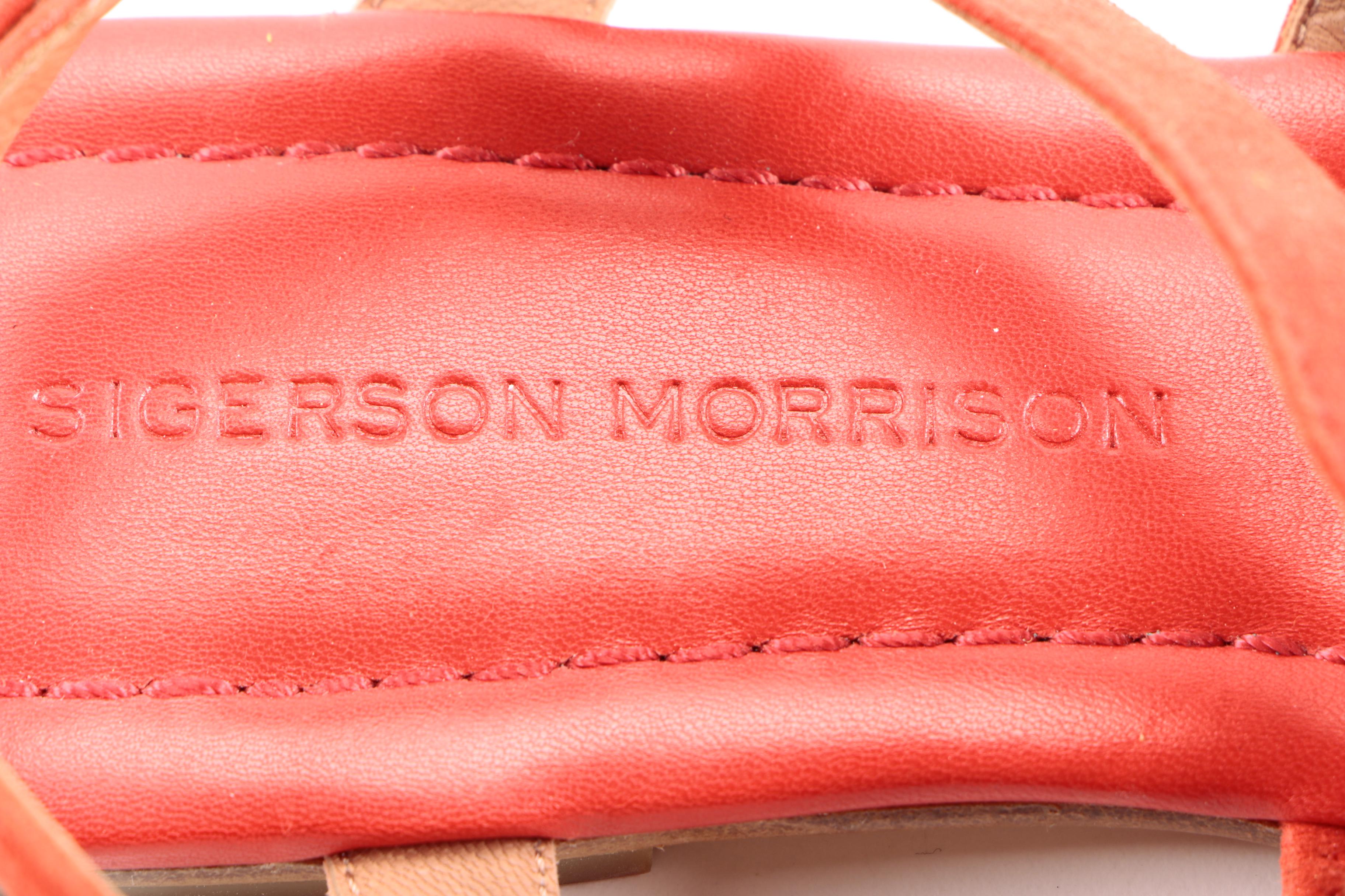 Assortment of Sandals featuring Giorgio Armani and Sigerson Morrison