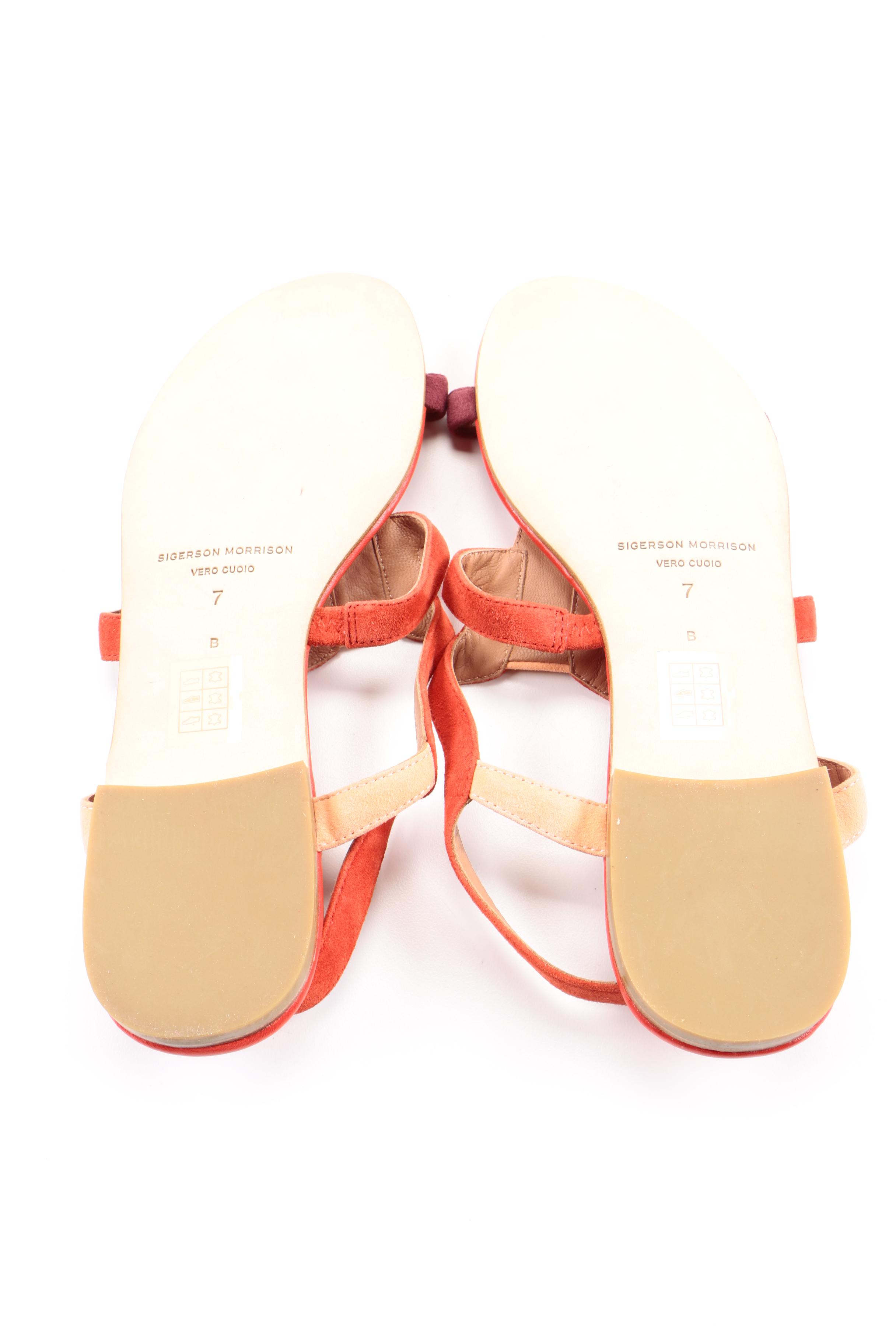 Assortment of Sandals featuring Giorgio Armani and Sigerson Morrison