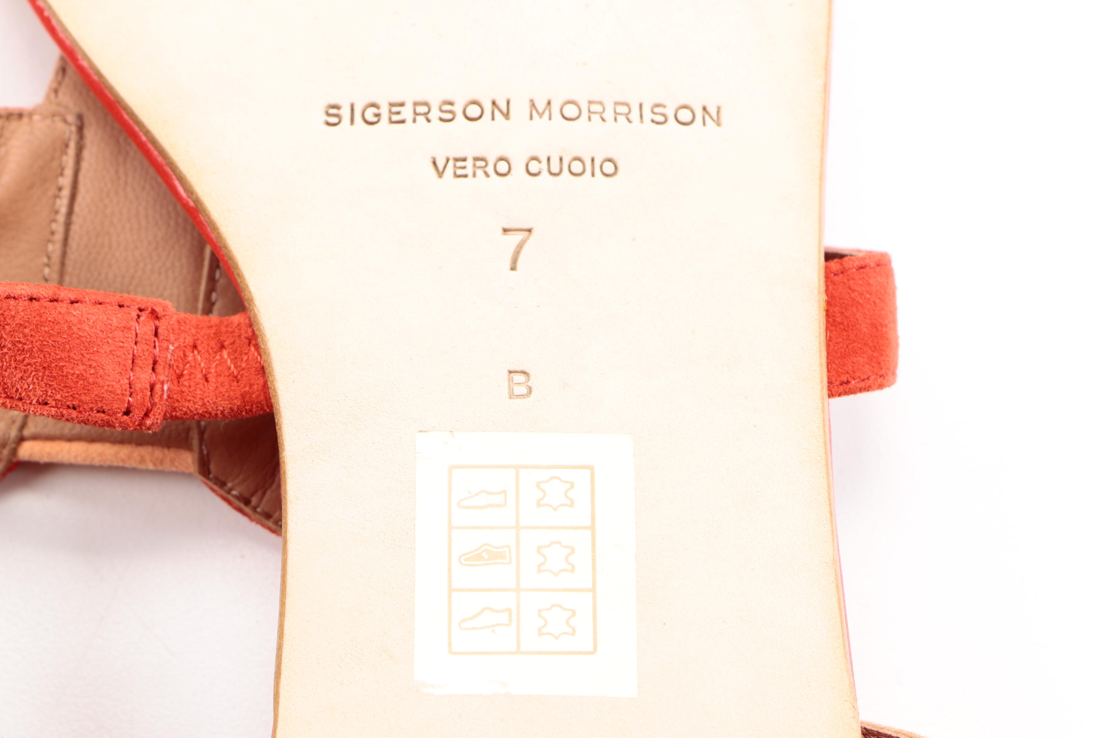 Assortment of Sandals featuring Giorgio Armani and Sigerson Morrison