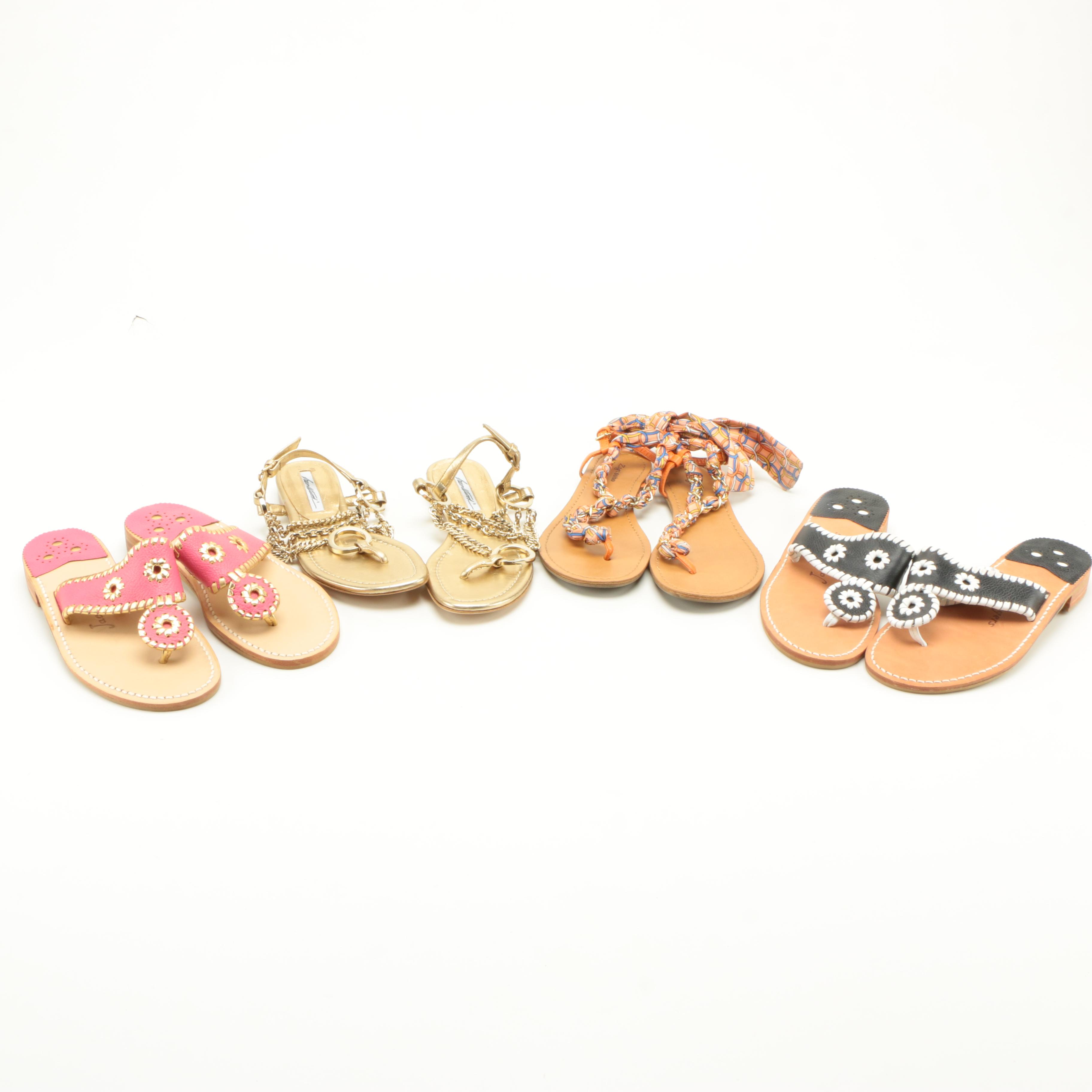 Women's Thong Sandals Including Brian Atwood