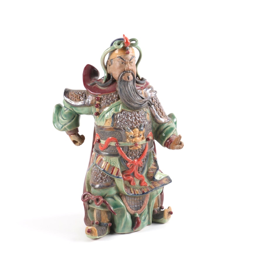 Ceramic Figurine of Guan Yu