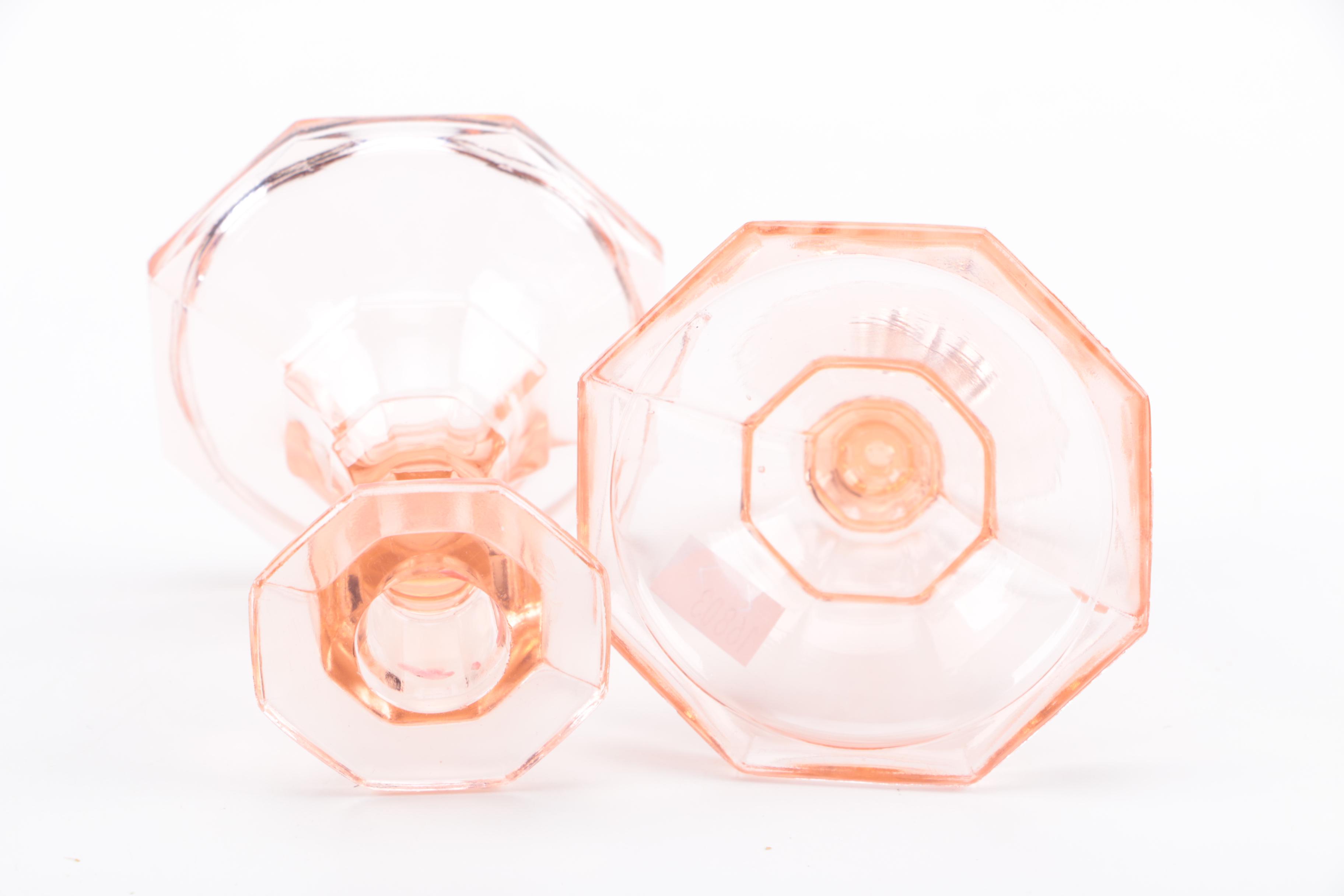 Selection of PInk Depression Glass