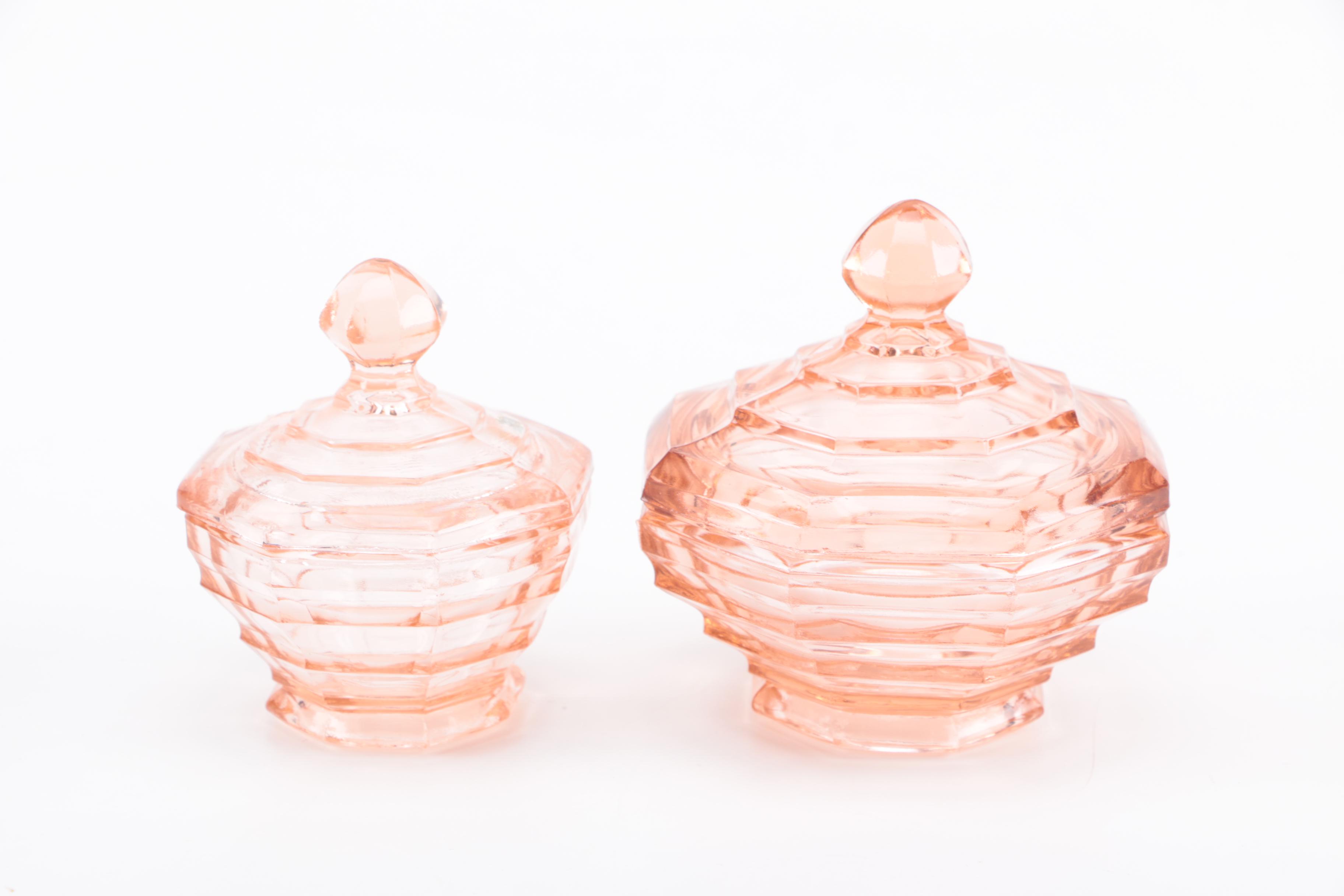 Selection of PInk Depression Glass