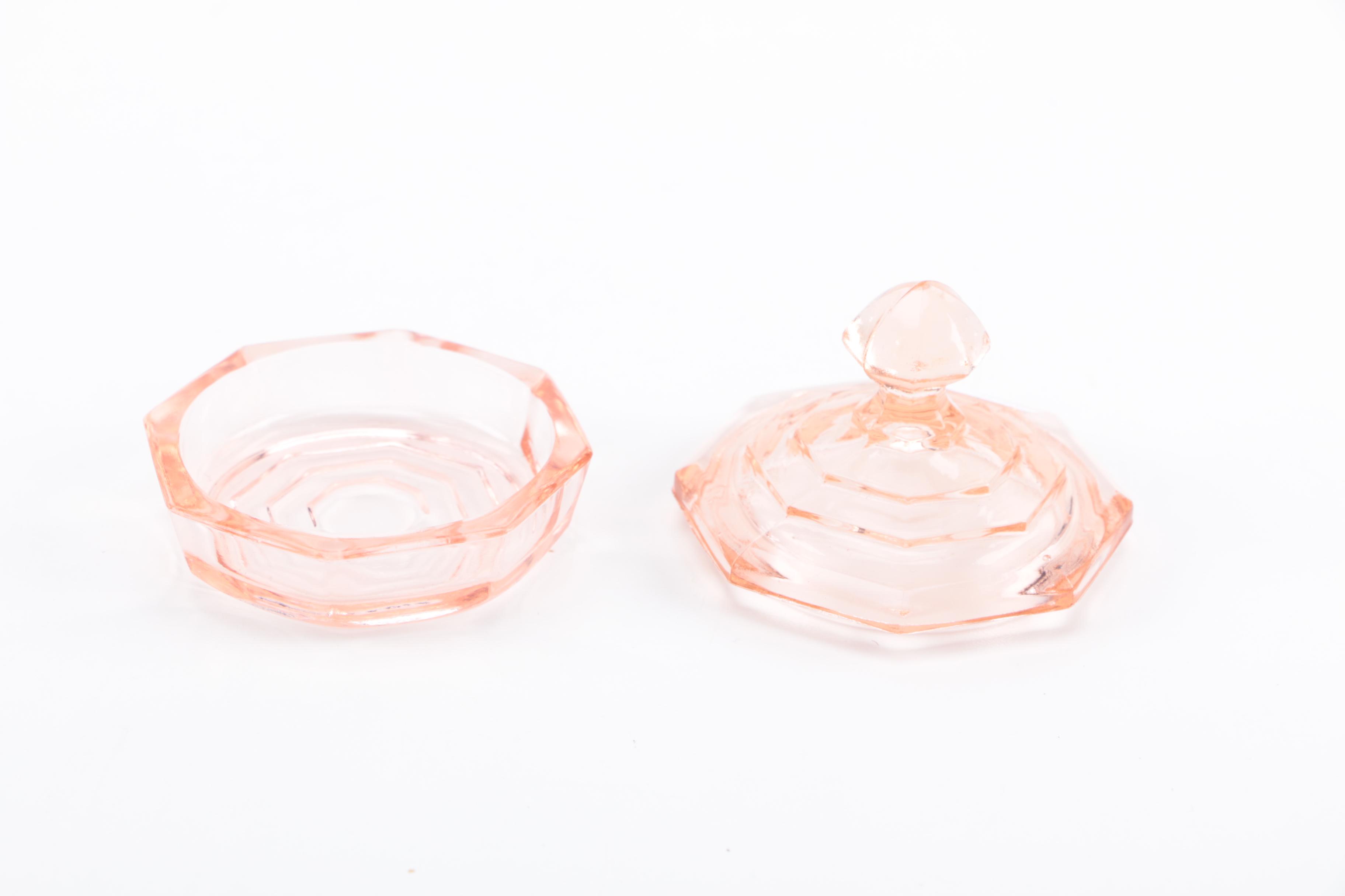 Selection of PInk Depression Glass