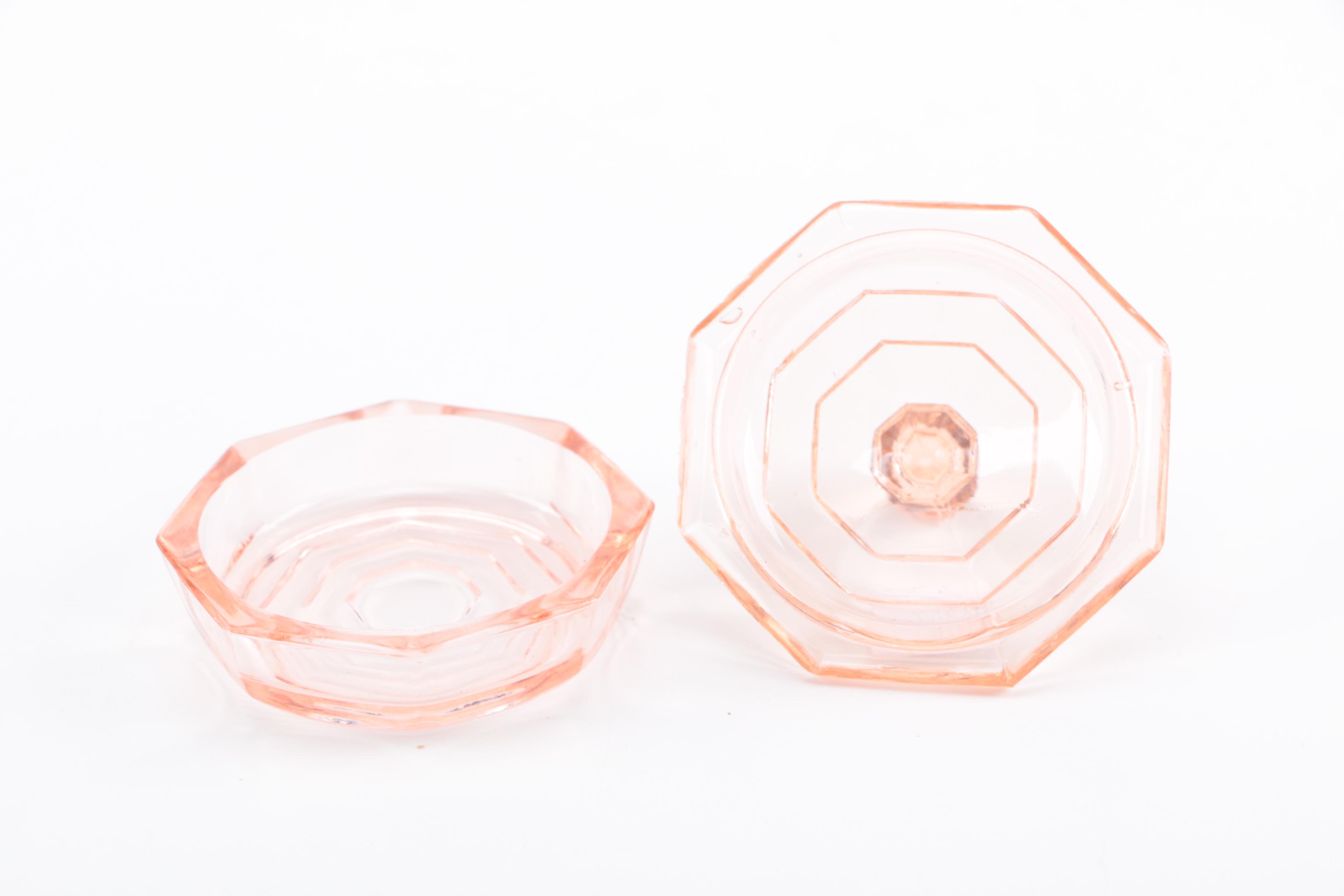 Selection of PInk Depression Glass