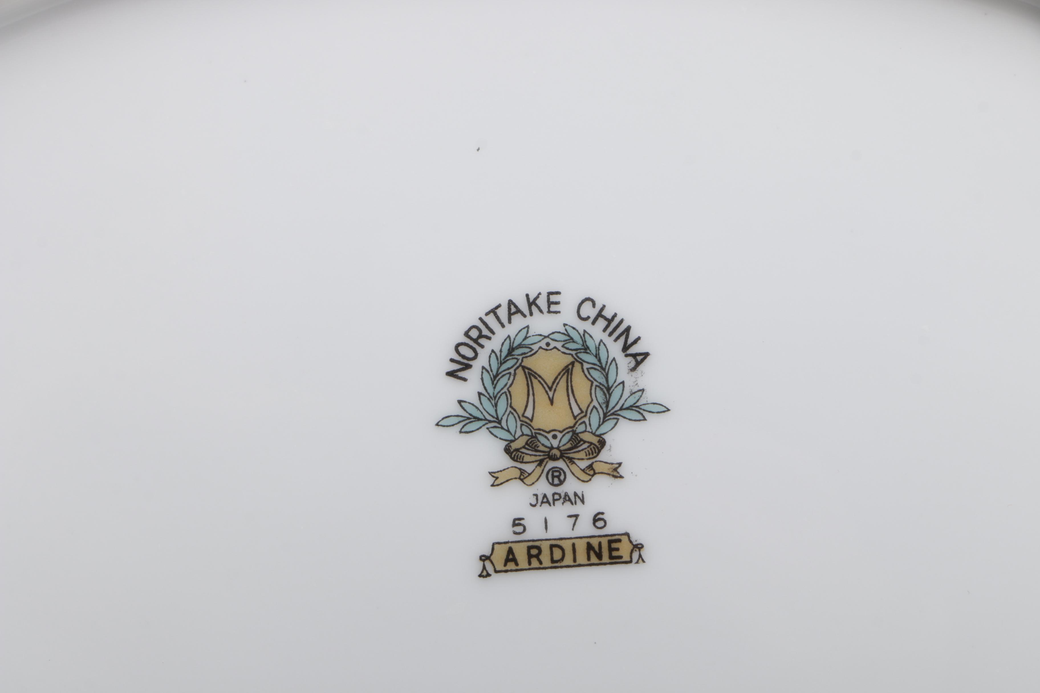 1950 Noritake "Ardine" Tableware