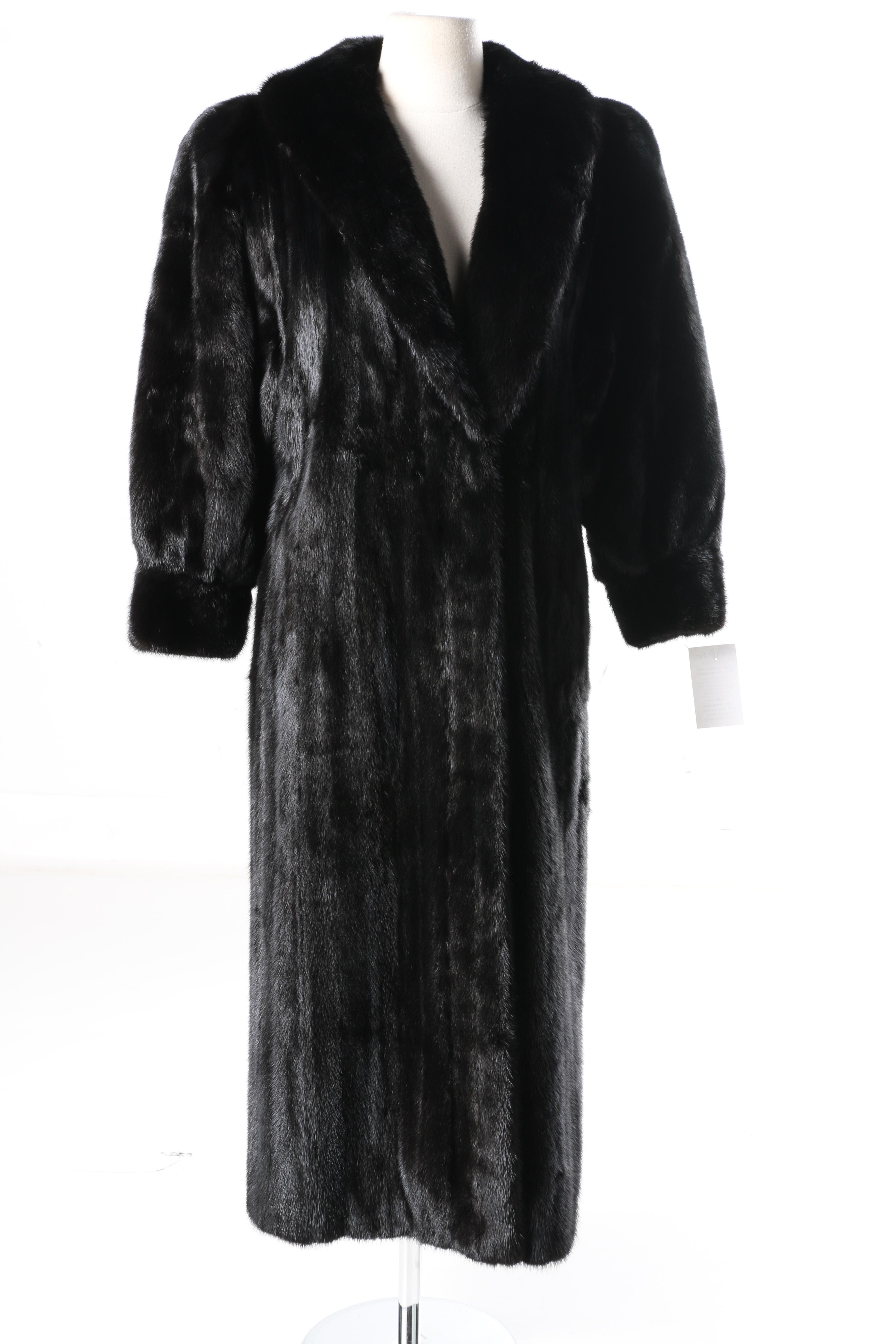 Mink Fur Coat by Klyman Furs