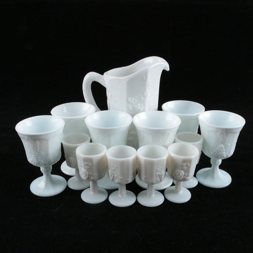 Milk Glass Tableware