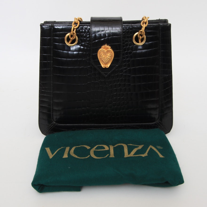 Vicenza Purse with Gilt Details