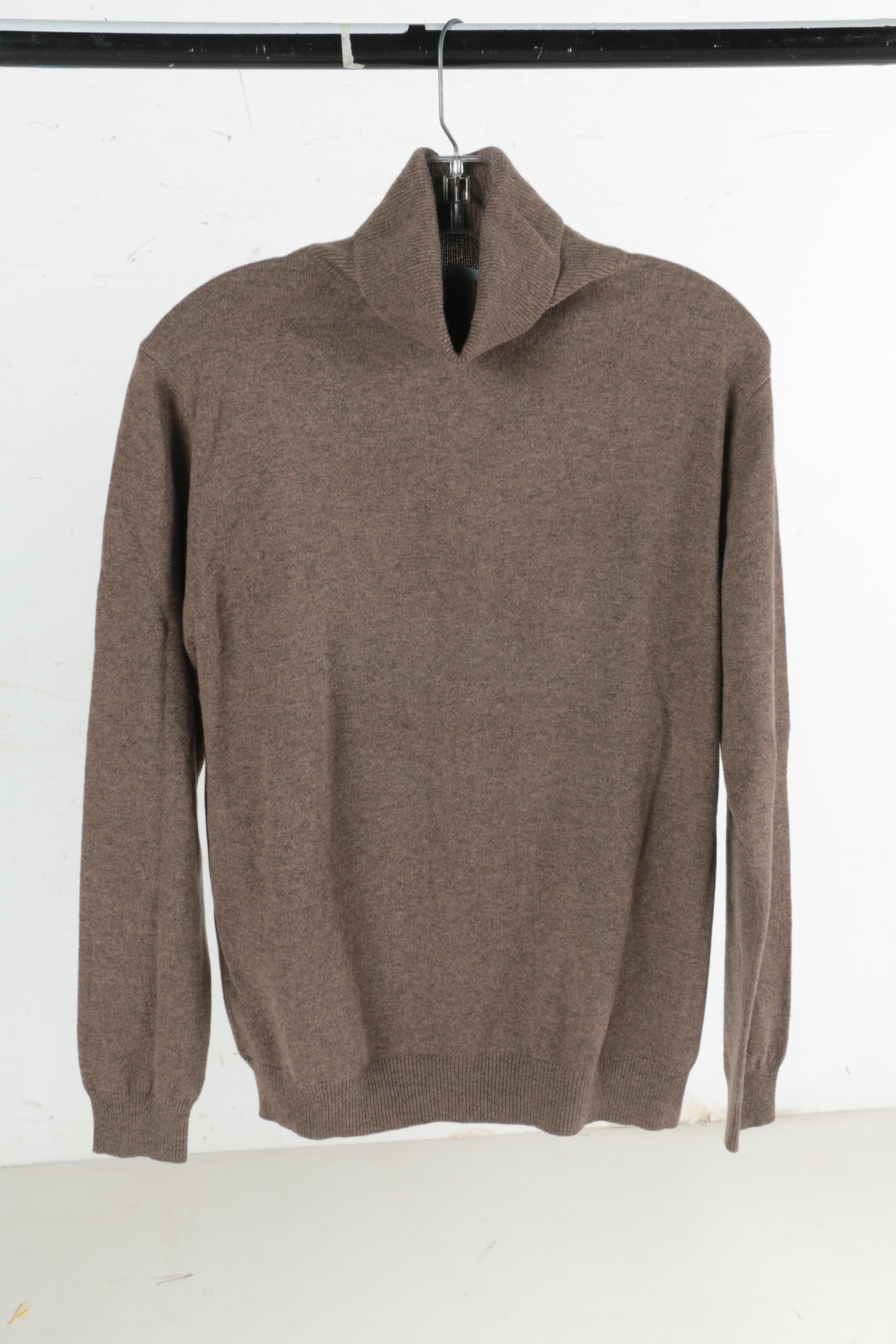 Cashmere Turtleneck Sweaters Including Silk