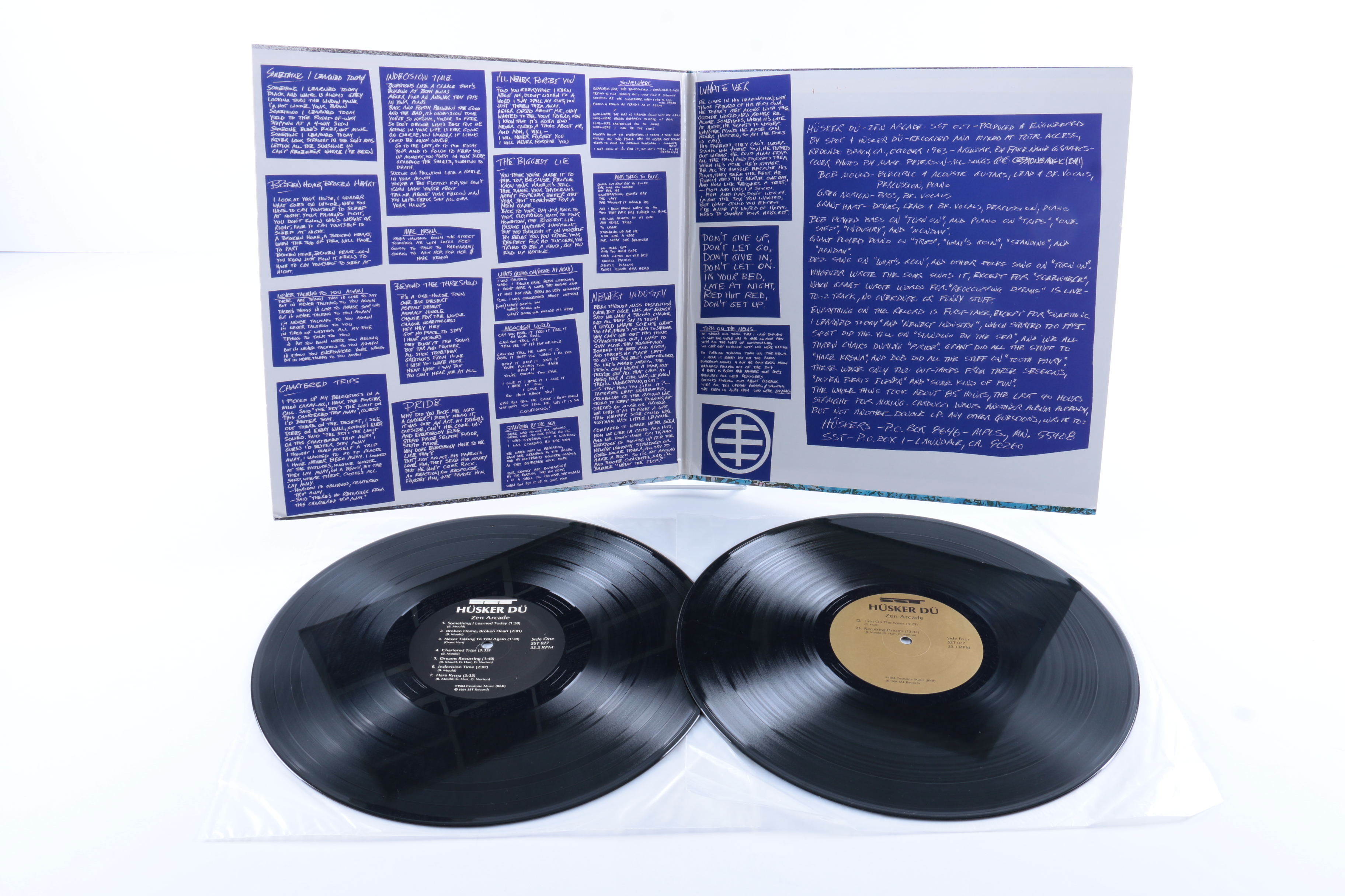 Hüsker Dü and Bob Mould First Pressing LPs Including "Zen Arcade"