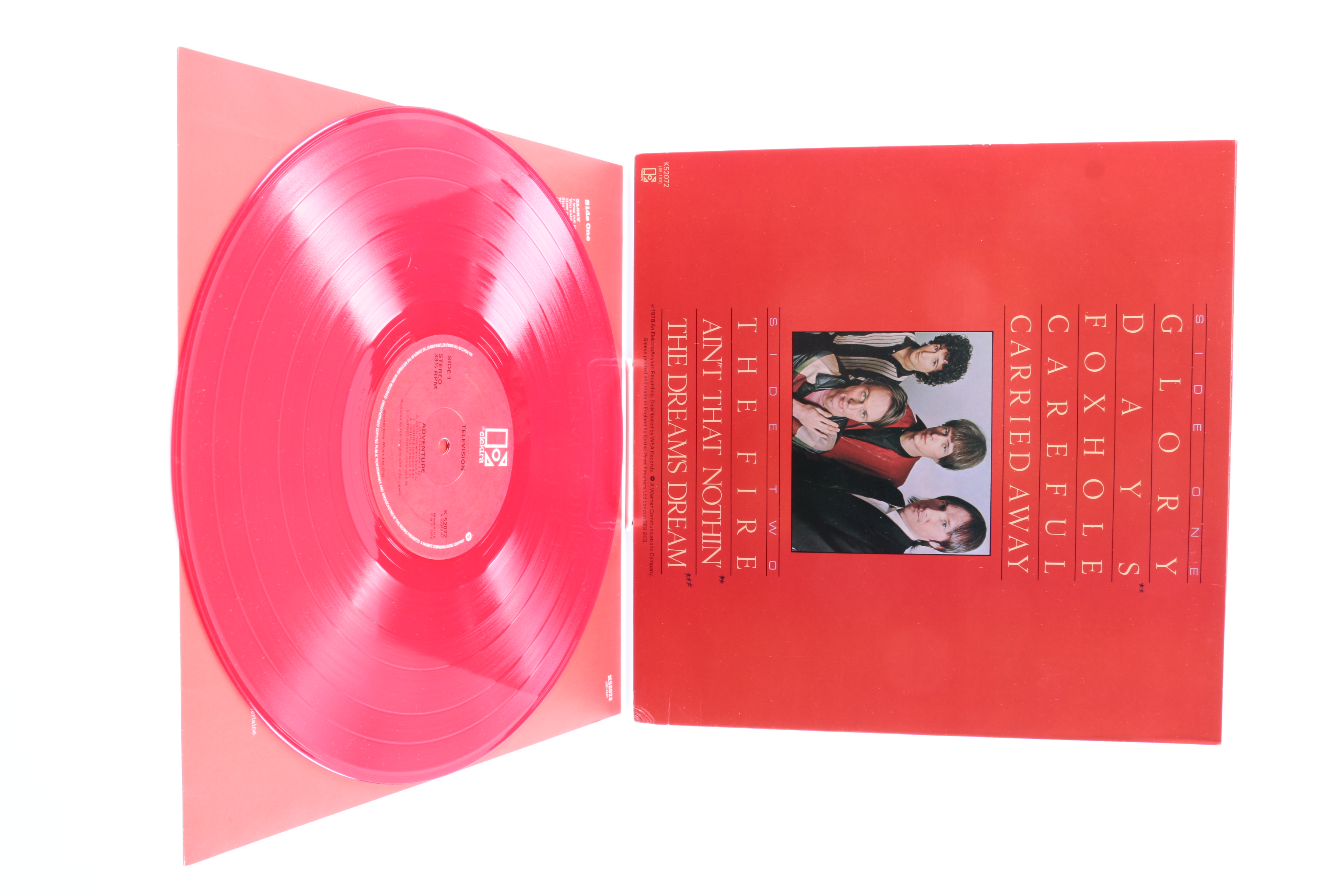 Television and Tom Verlaine LPs Including "Marquee Moon" Original Pressing