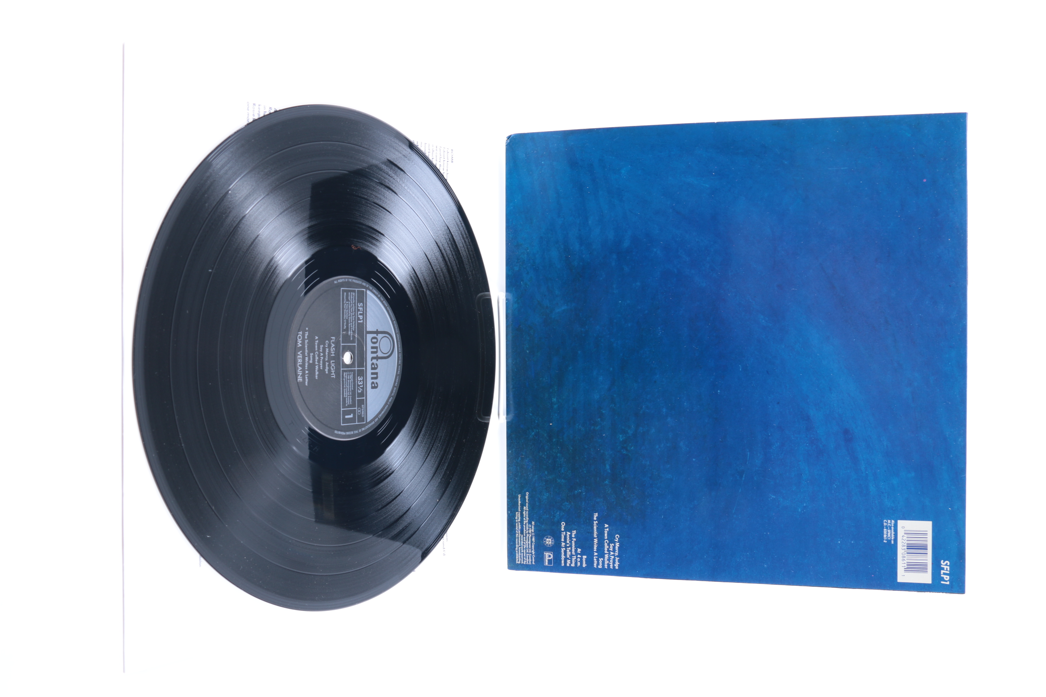 Television and Tom Verlaine LPs Including "Marquee Moon" Original Pressing