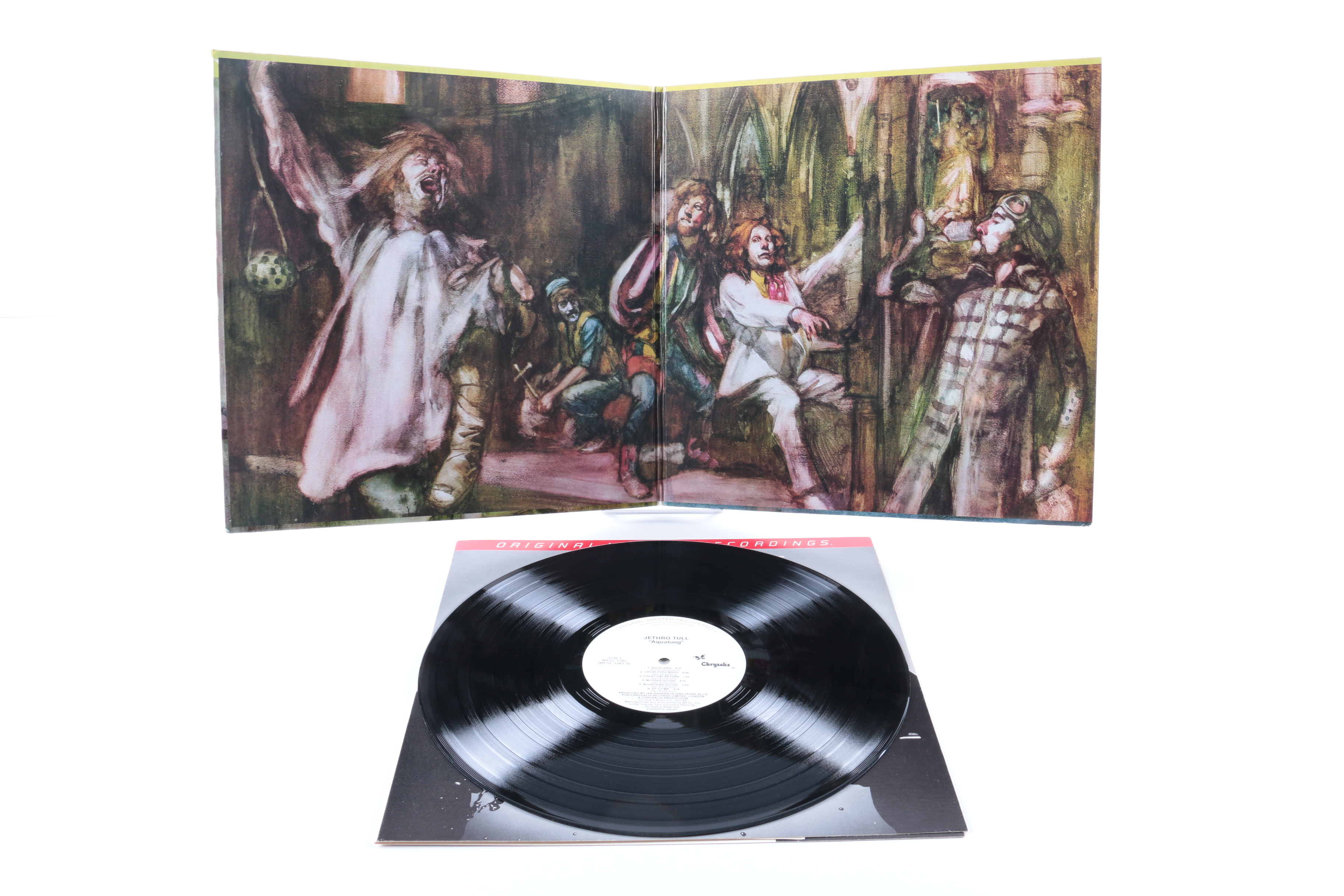 Jethro Tull "Aqualung" Original Master Recording LP