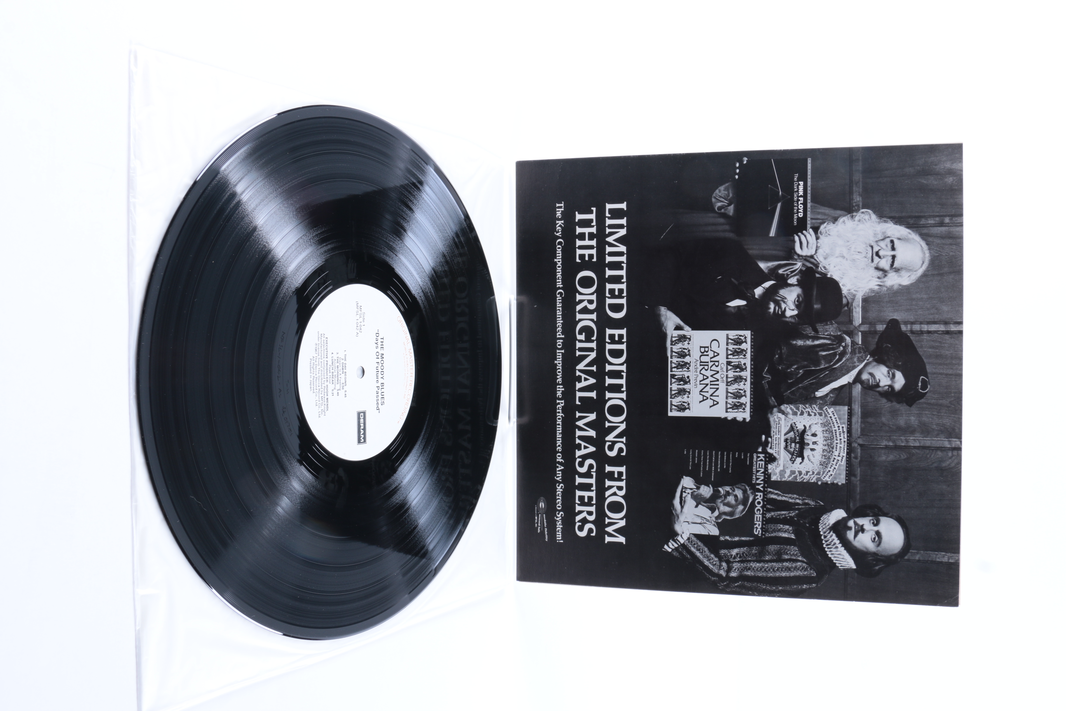 Moody Blues "Days of Future Passed" Original Master Recording LP