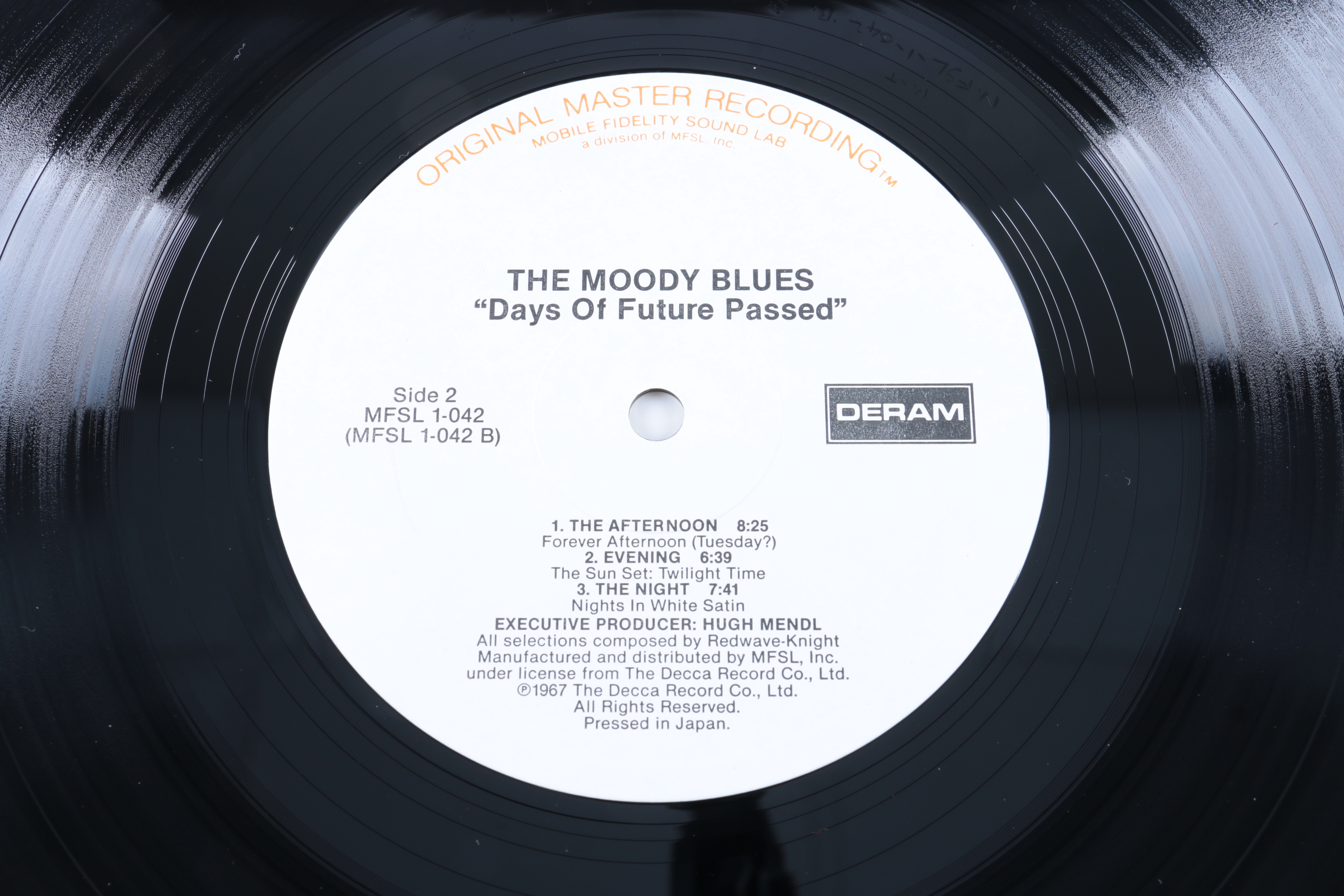 Moody Blues "Days of Future Passed" Original Master Recording LP