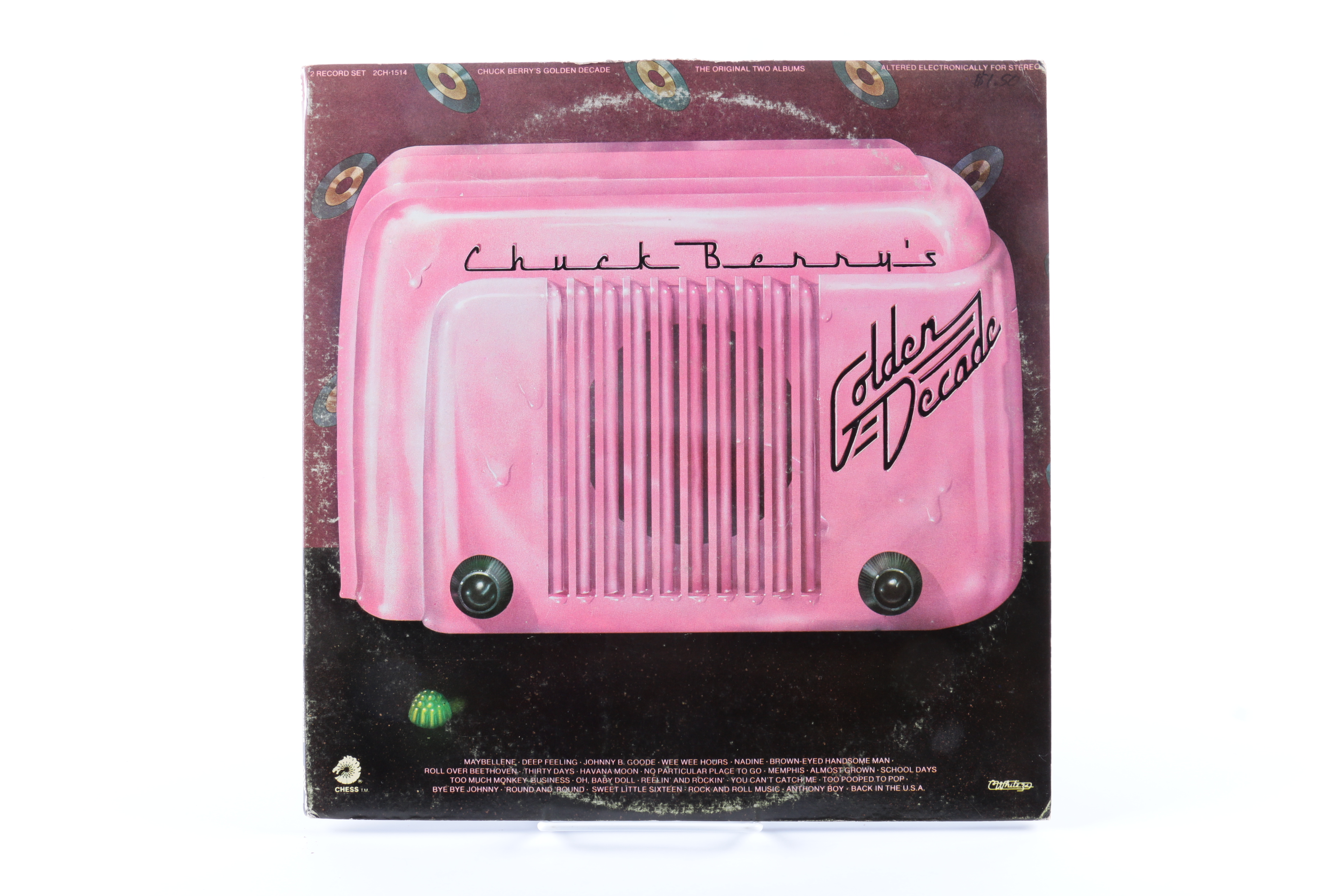 Chuck Berry LPs Including "One Dozen Berrys" Original Mono Pressing