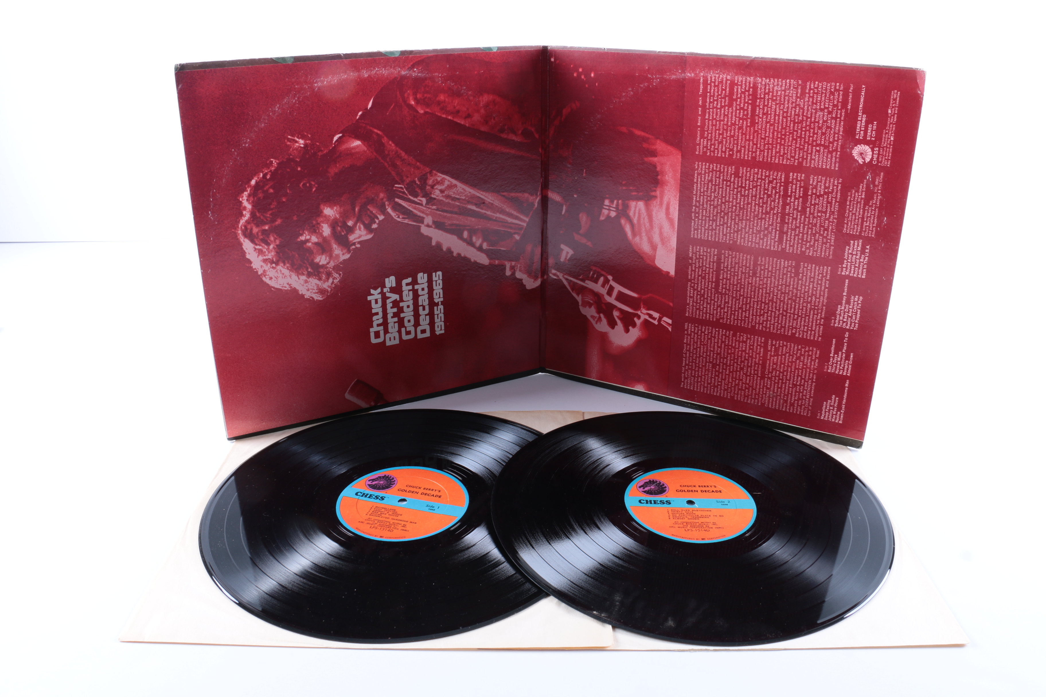 Chuck Berry LPs Including "One Dozen Berrys" Original Mono Pressing