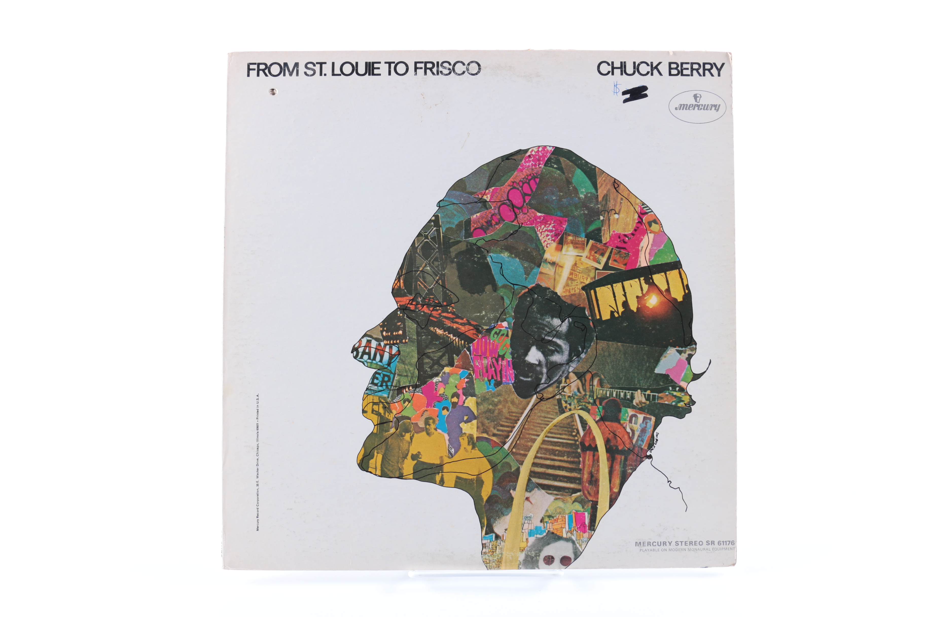 Chuck Berry LPs Including "One Dozen Berrys" Original Mono Pressing
