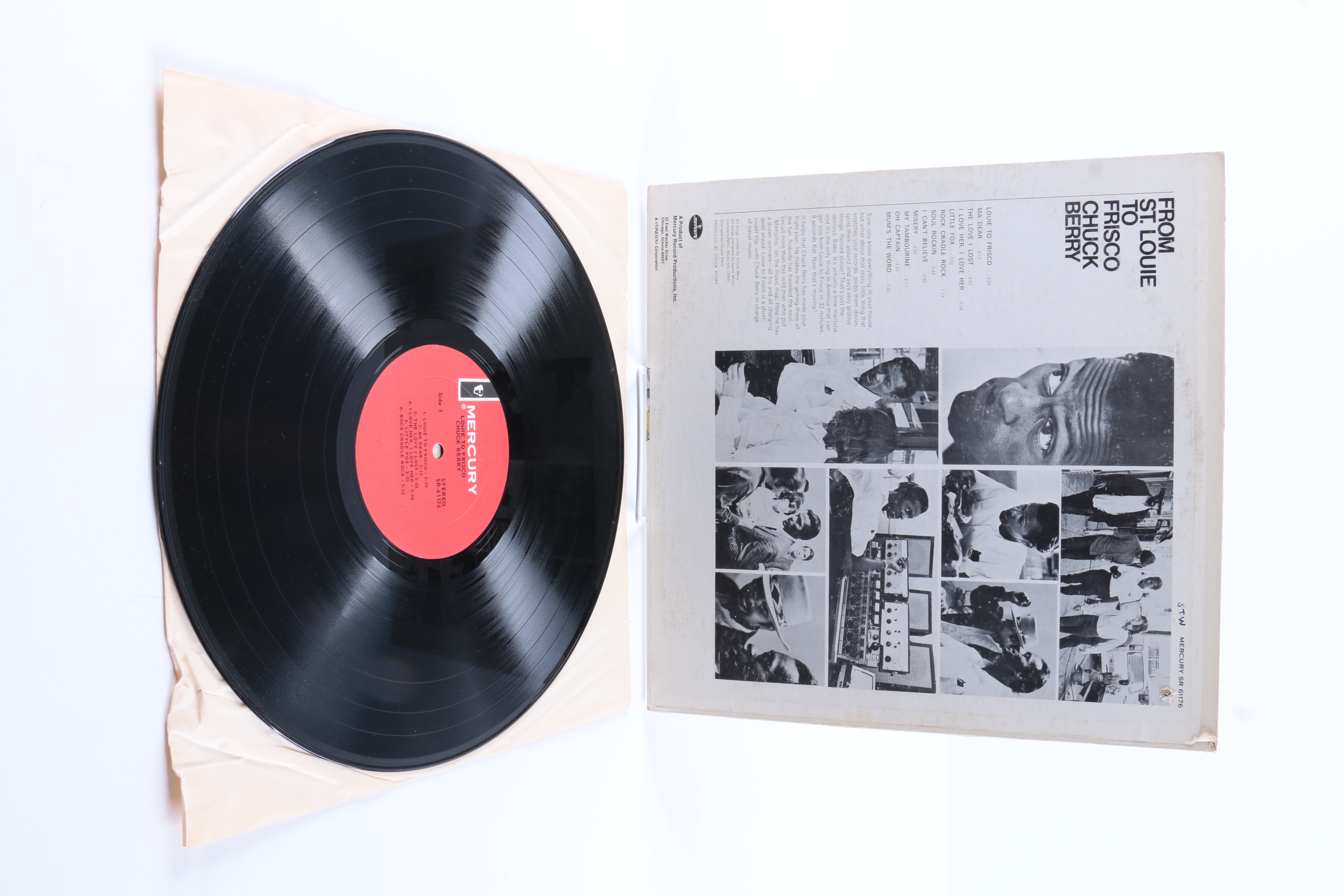 Chuck Berry LPs Including "One Dozen Berrys" Original Mono Pressing