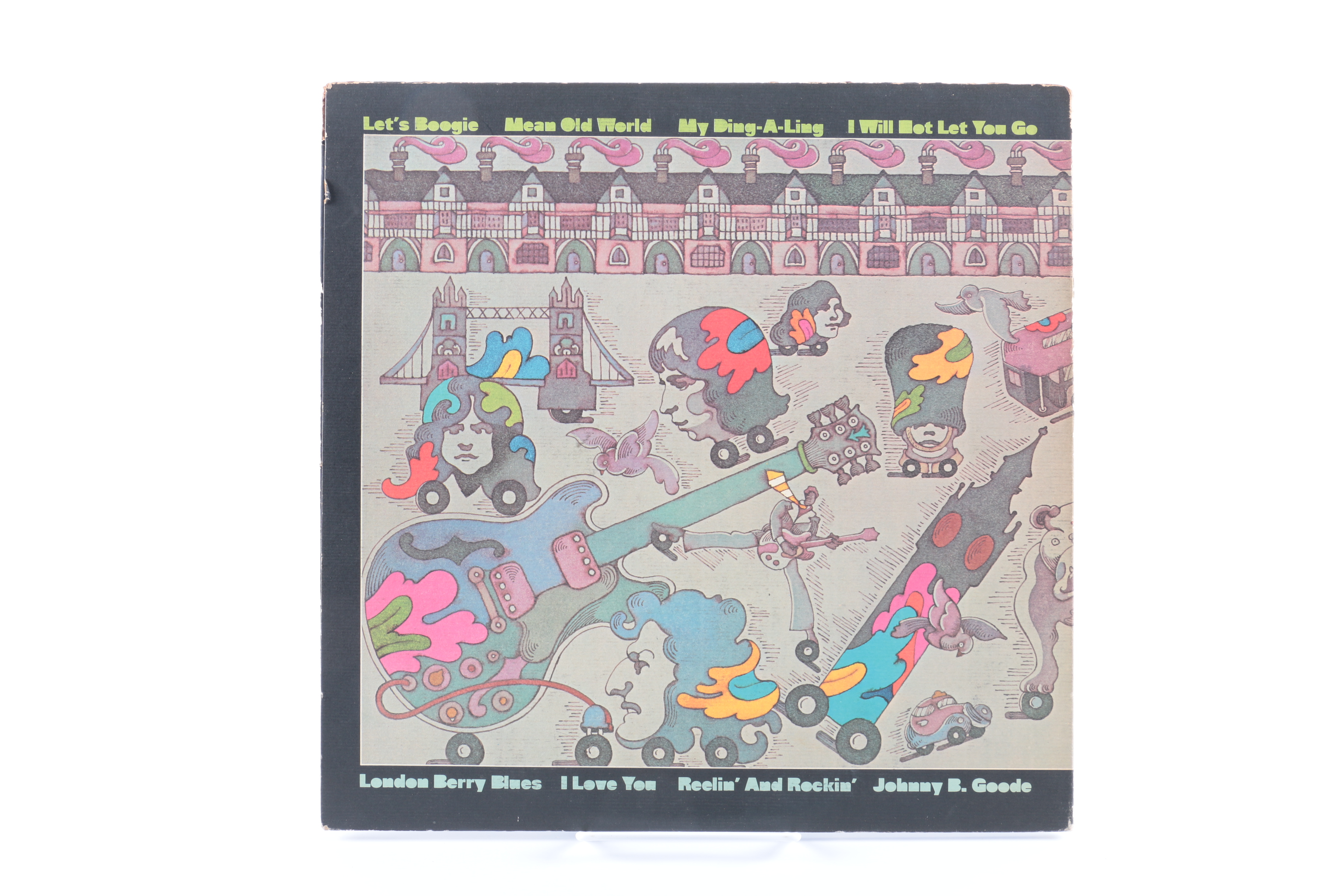 Chuck Berry LPs Including "One Dozen Berrys" Original Mono Pressing