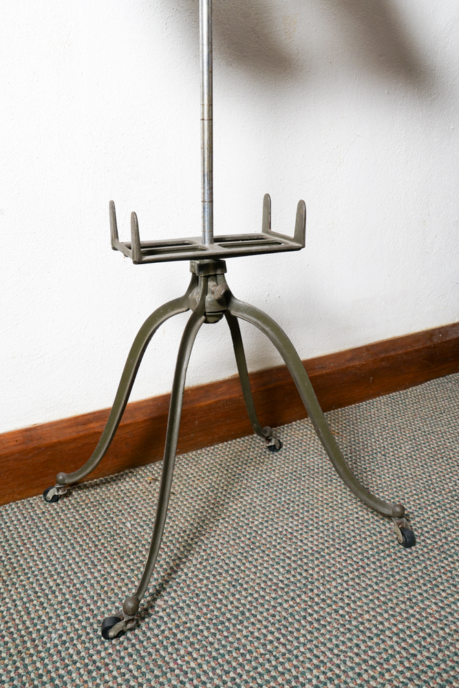 Vintage Book Stand with Webster's Dictionary