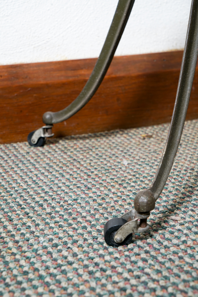Vintage Book Stand with Webster's Dictionary