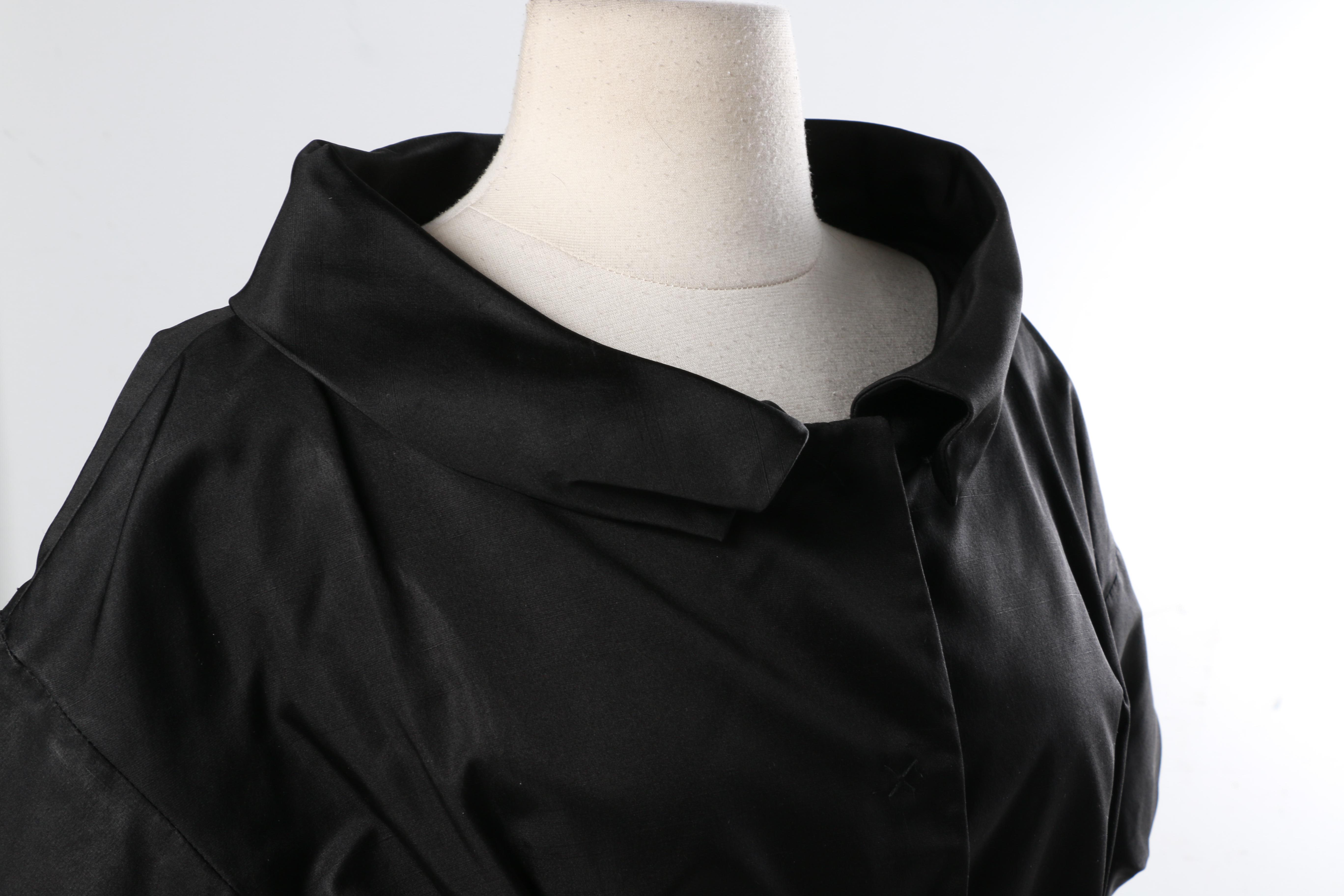 Giambattista Valli Black Silk Jacket
