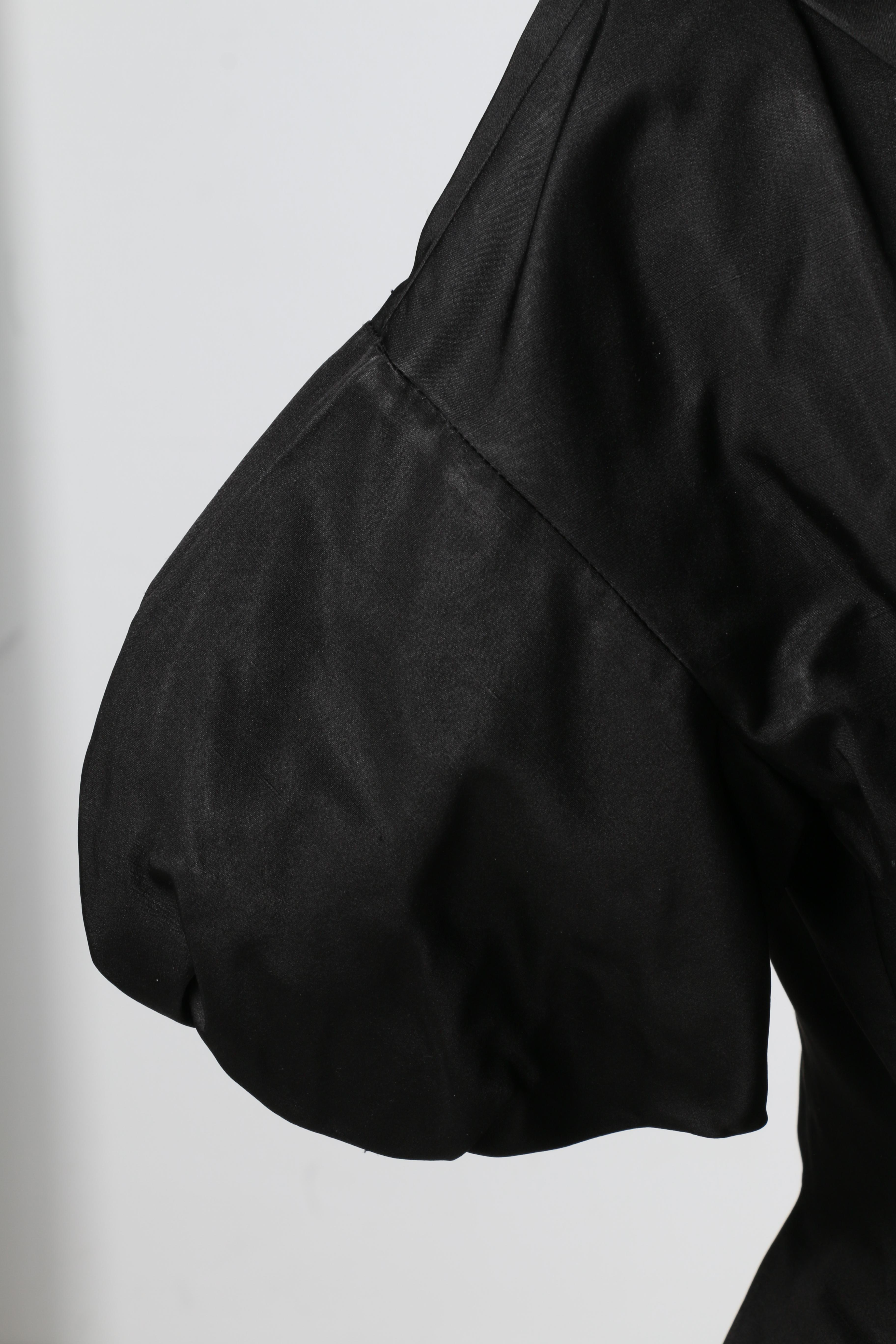 Giambattista Valli Black Silk Jacket