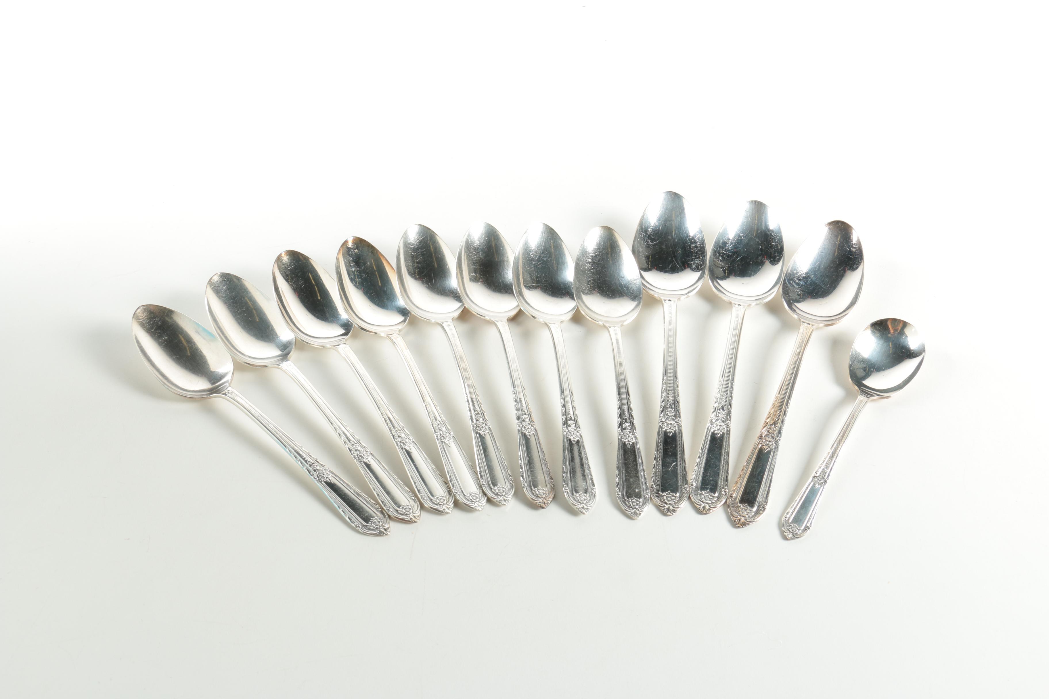 Assortment of WM Rogers "Cotillion" Silver Plated Flatware