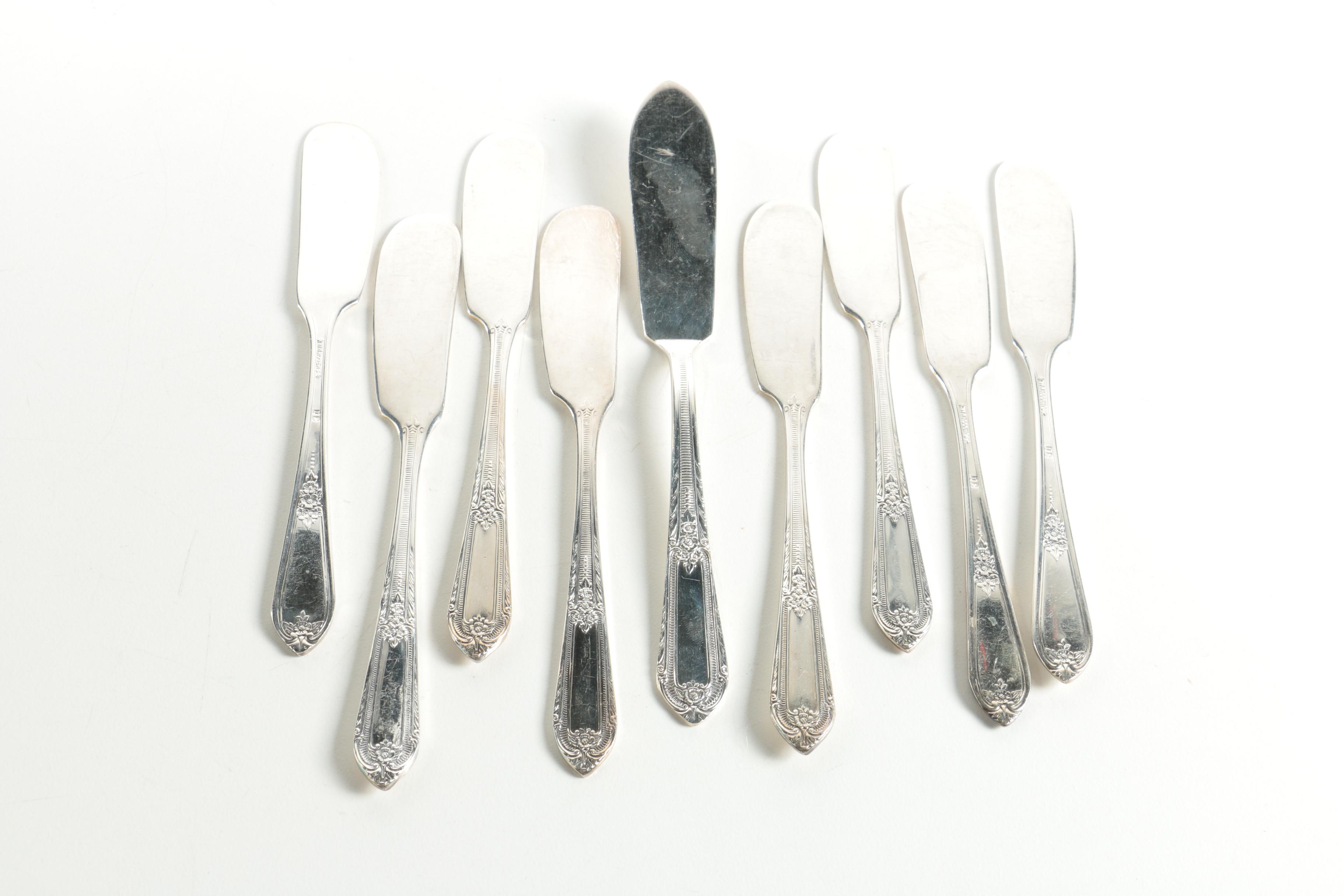 Assortment of WM Rogers "Cotillion" Silver Plated Flatware