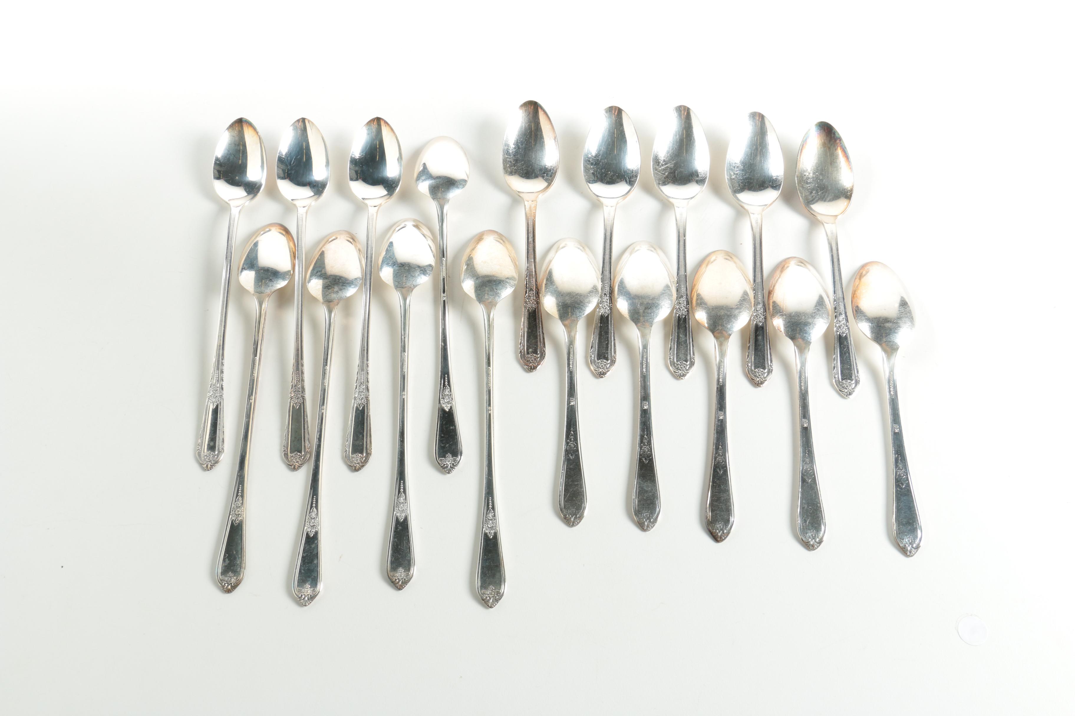 Assortment of WM Rogers "Cotillion" Silver Plated Flatware