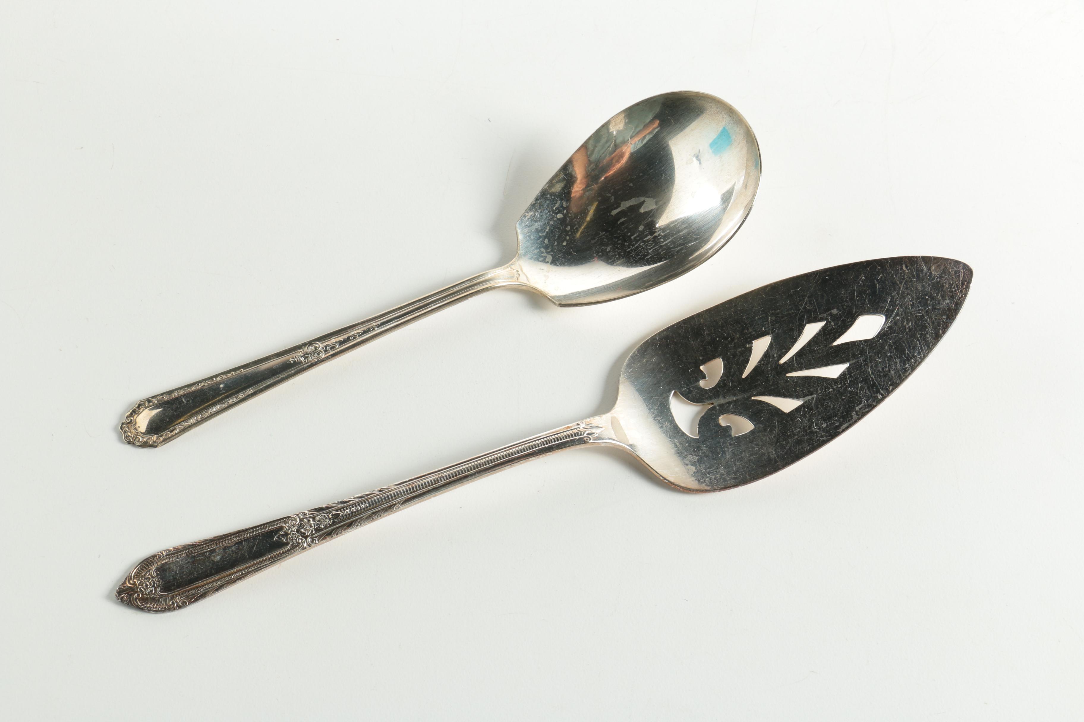 Assortment of WM Rogers "Cotillion" Silver Plated Flatware