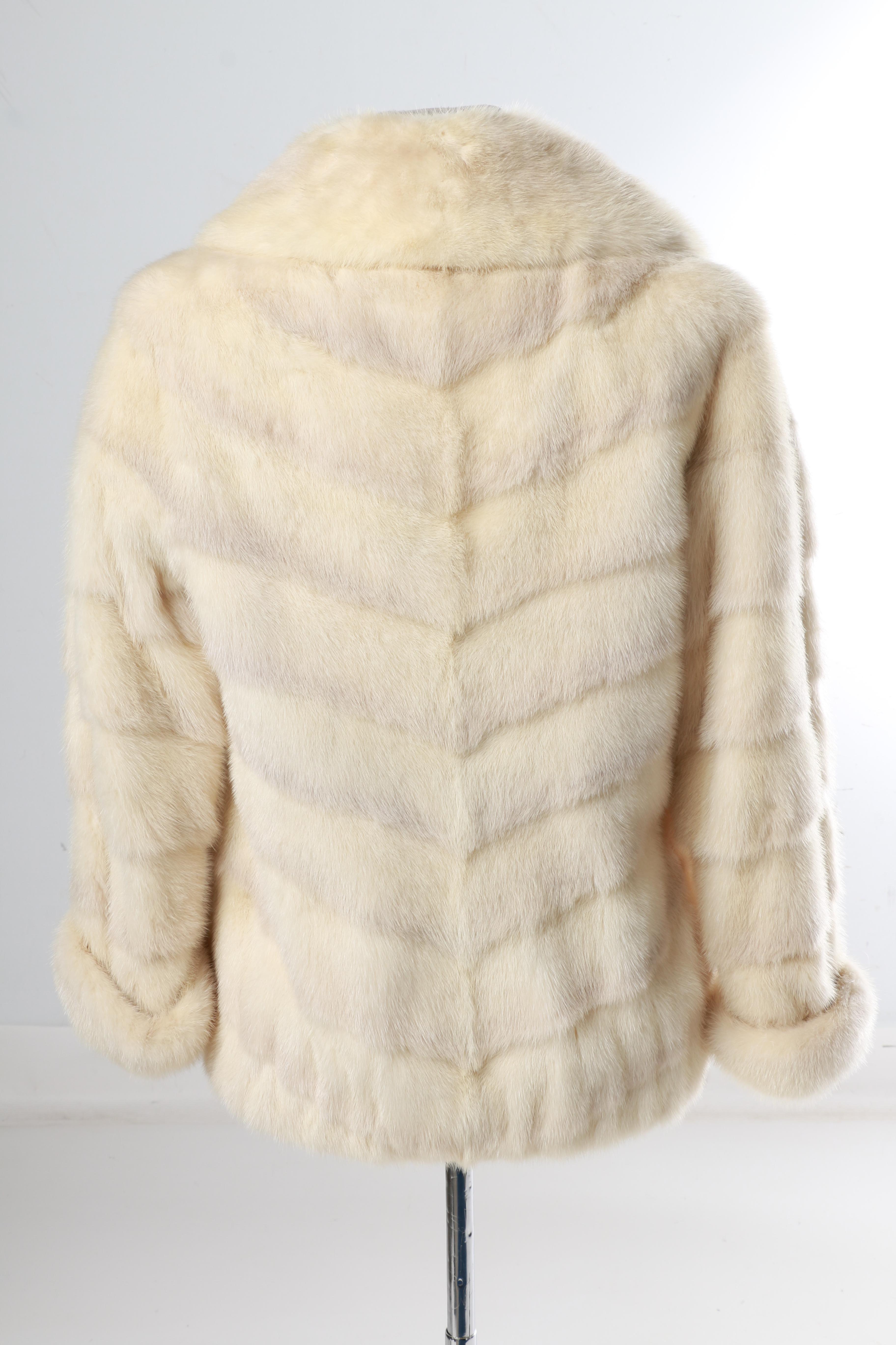 Vintage Mink Fur Jacket by Edward Glasser